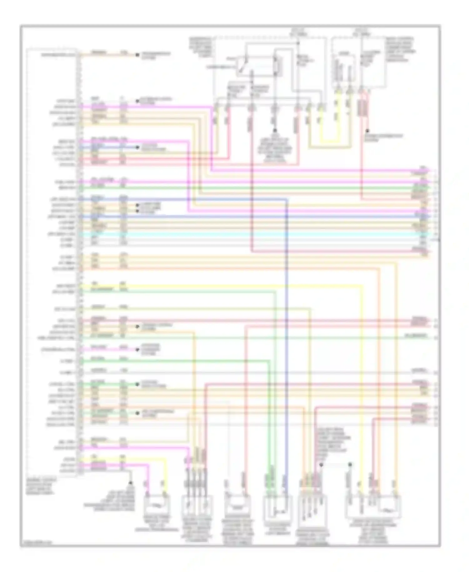 G6 Pontiac I (2004-2009): Wiring diagram engine performance 3.9l vin 1 (1 of 4)