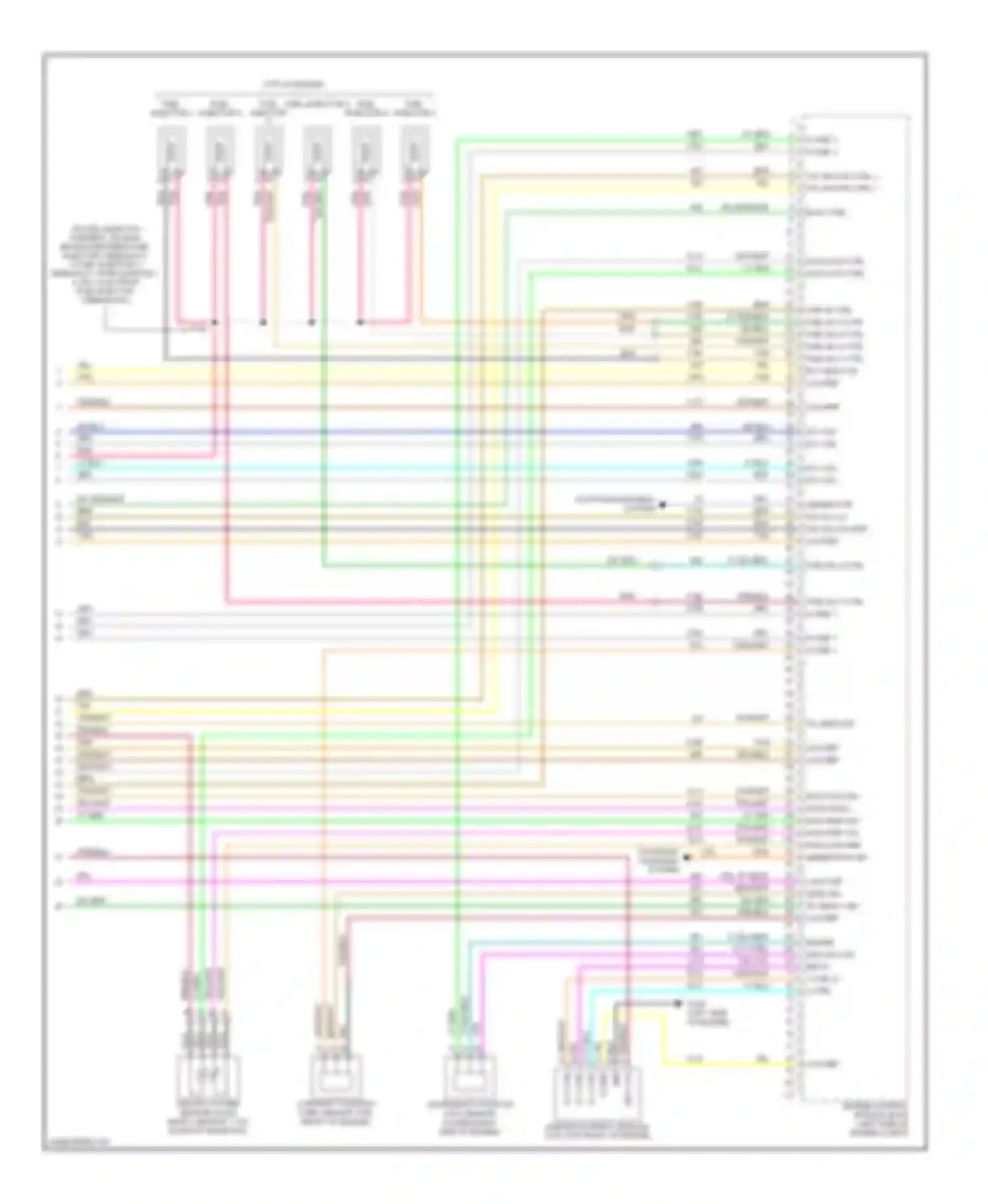 G6 Pontiac I (2004-2009): Wiring diagram engine performance 3.9l vin 1 (4 of 4)
