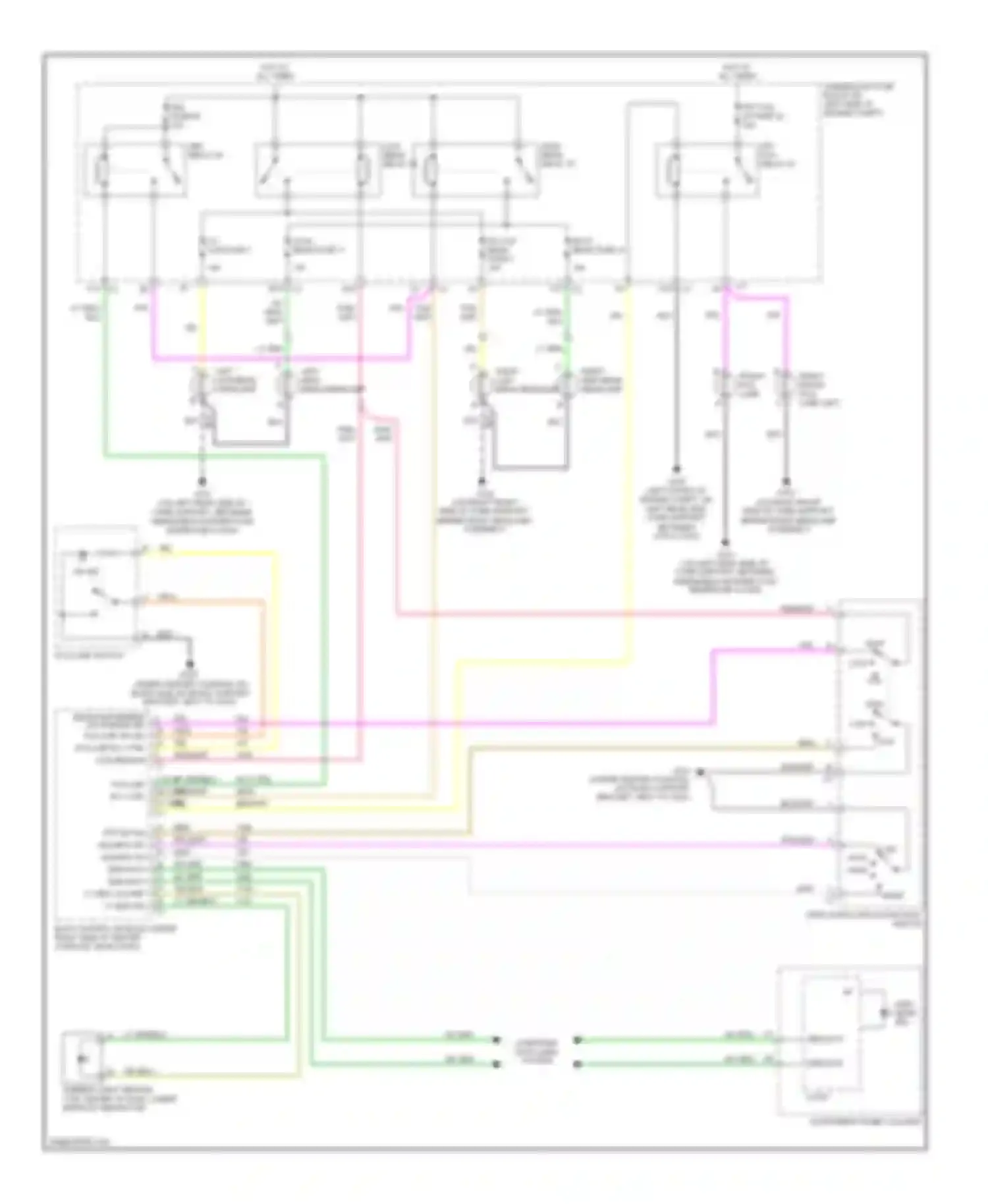 G6 Pontiac I (2004-2009): Headlights circuit