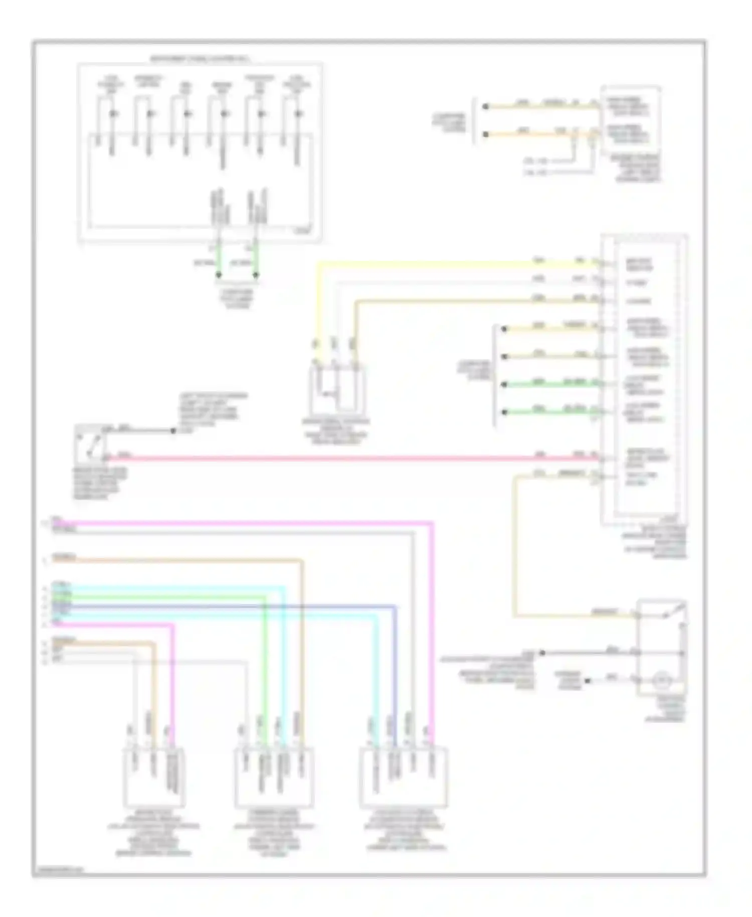 Wiring diagram data bus - for Pontiac G6 I (2004-2009) (1 of 1)