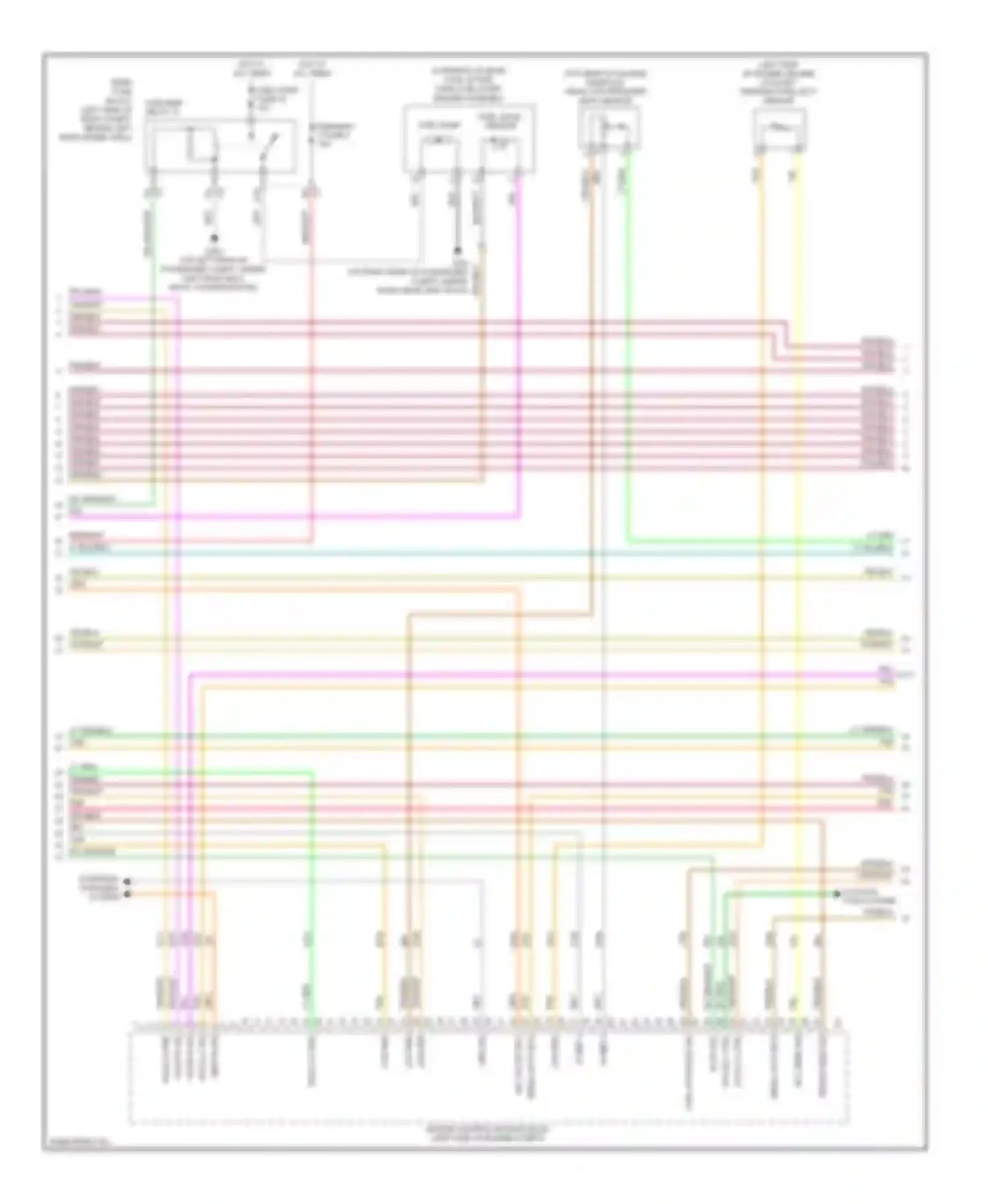 Wiring diagram gen sig for Pontiac G6 I (2004-2009) (2 of 2)