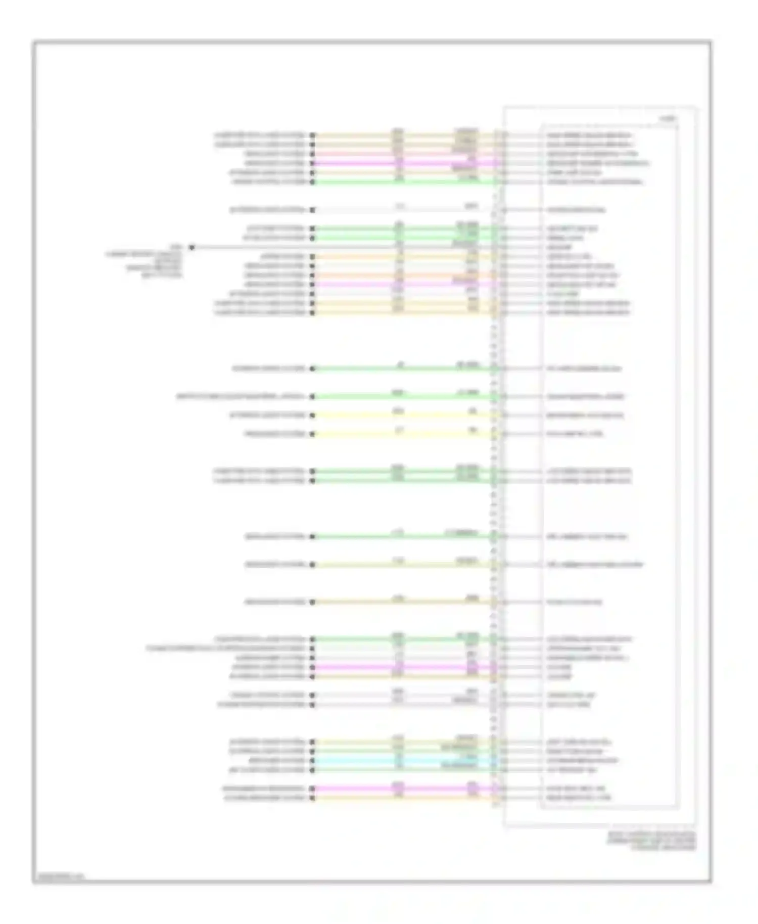 Wiring diagram headlights system for Pontiac G6 I (2004-2009) (3 of 3)