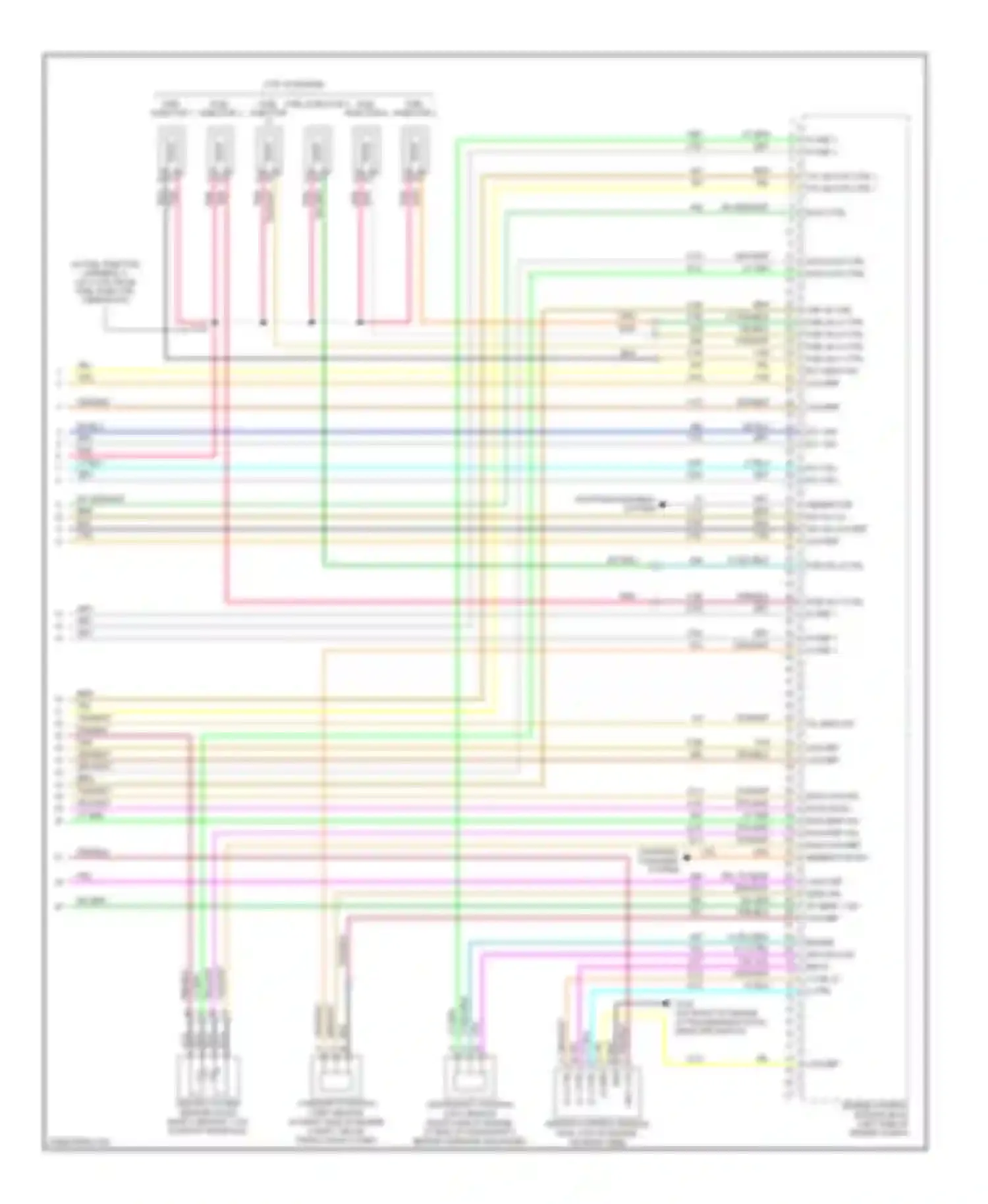 Wiring diagram heated oxygen for Pontiac G6 I (2004-2009) (4 of 8)