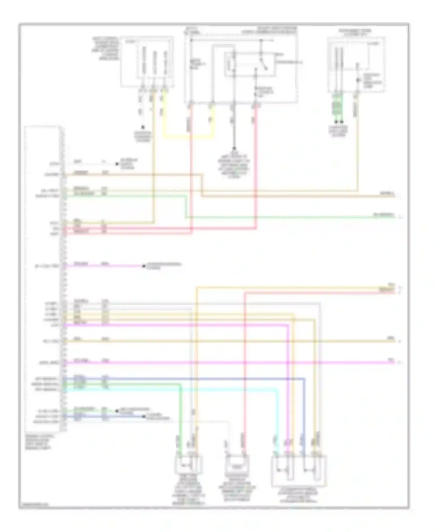 Wiring diagram malfunc- tion indicator lamp for Pontiac G6 I (2004-2009) (1 of 2)