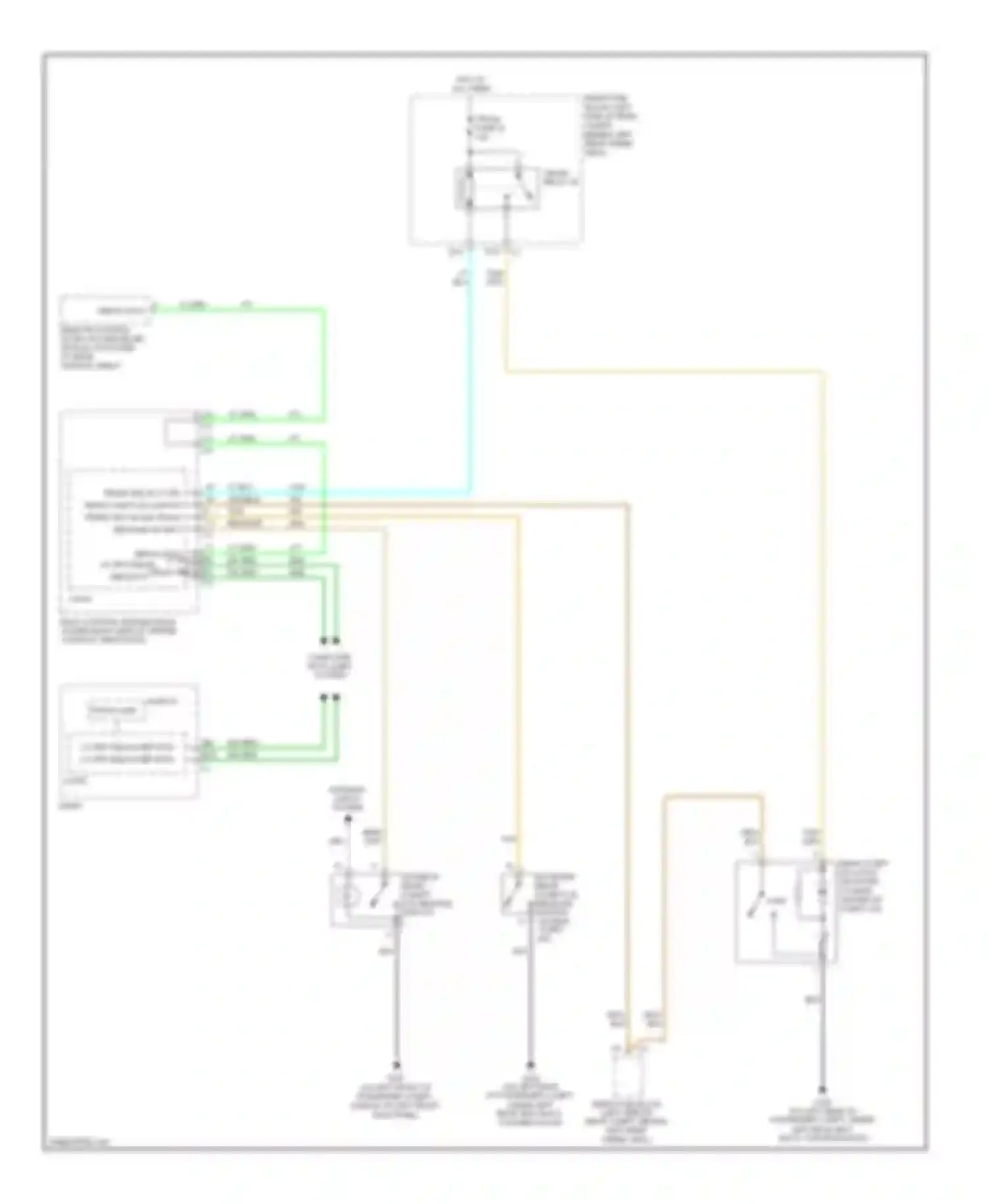 Wiring diagram org/blk for Pontiac G6 I (2004-2009) (41 of 41)