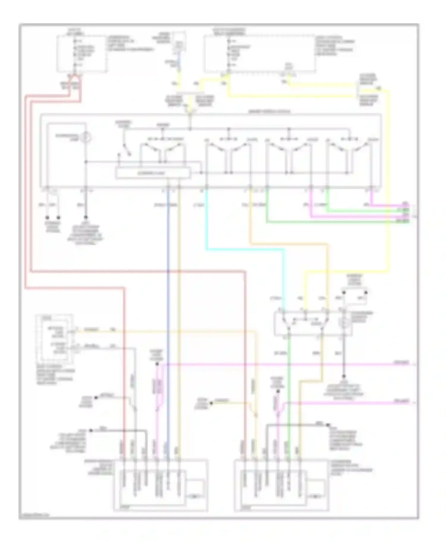 Wiring diagram red/blk for Pontiac G6 I (2004-2009) (9 of 13)