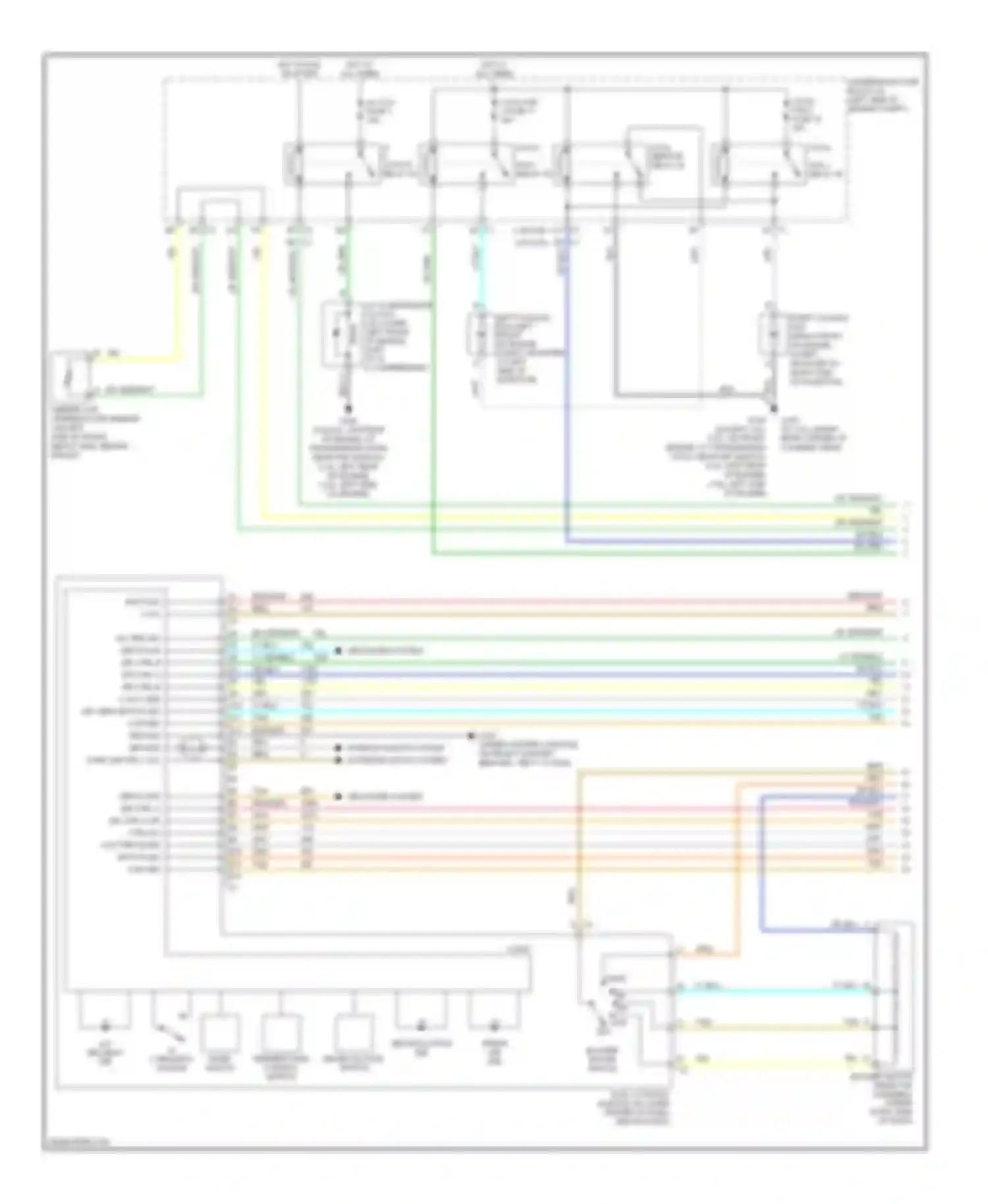 Wiring diagram red/wht for Pontiac G6 I (2004-2009) (7 of 43)