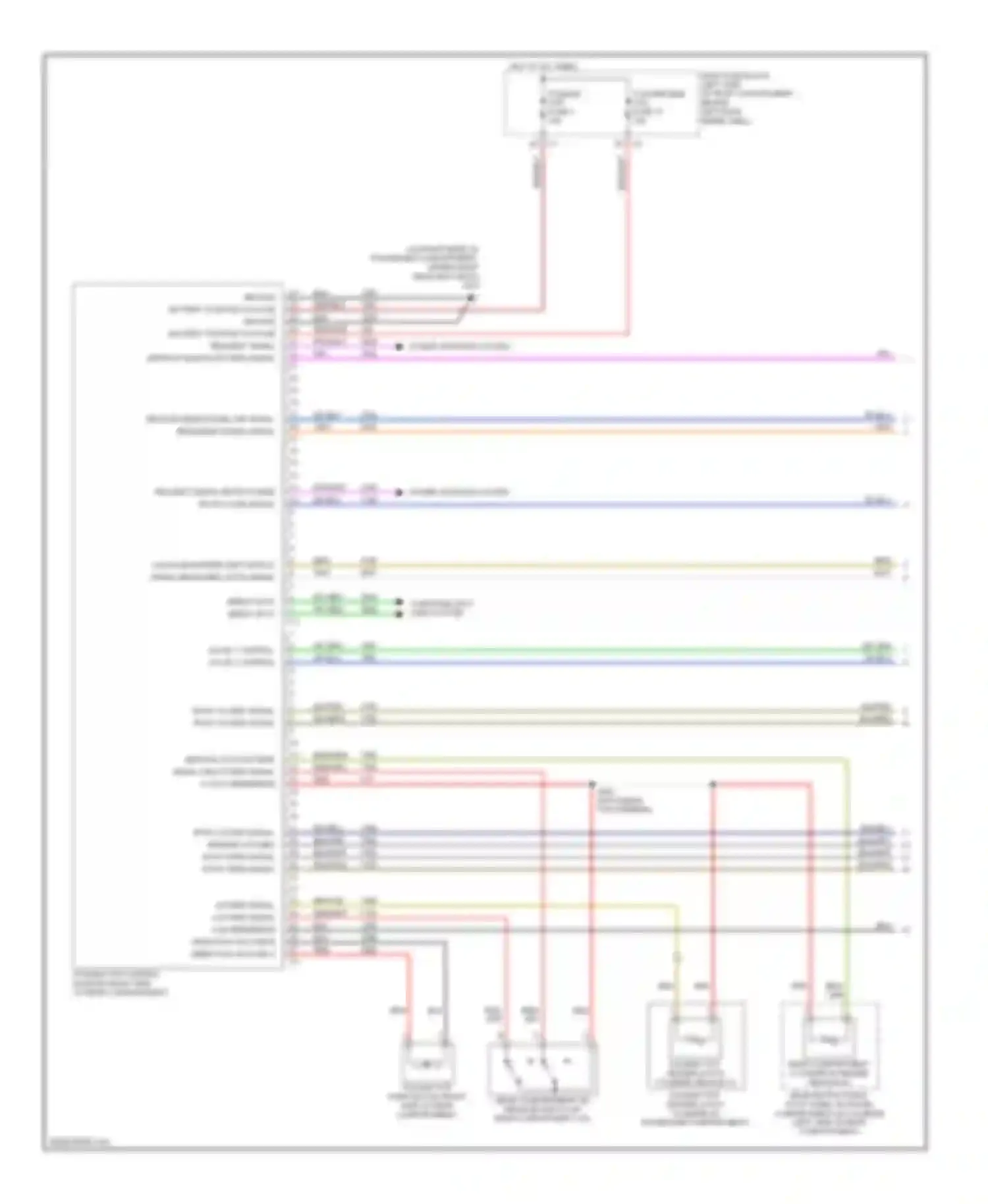 Wiring diagram request signal retractable roof close signal for Pontiac G6 I (2004-2009) (1 of 1)