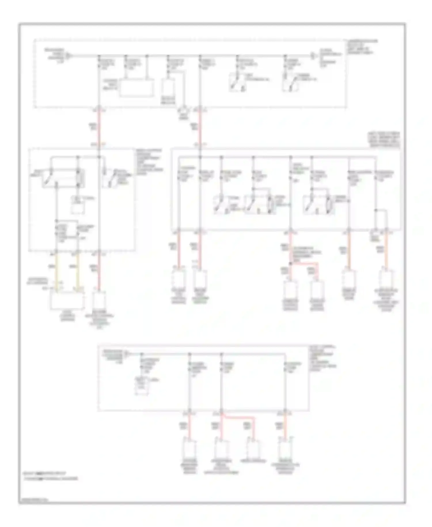 Wiring diagram sunroof control module for Pontiac G6 I (2004-2009) (2 of 3)