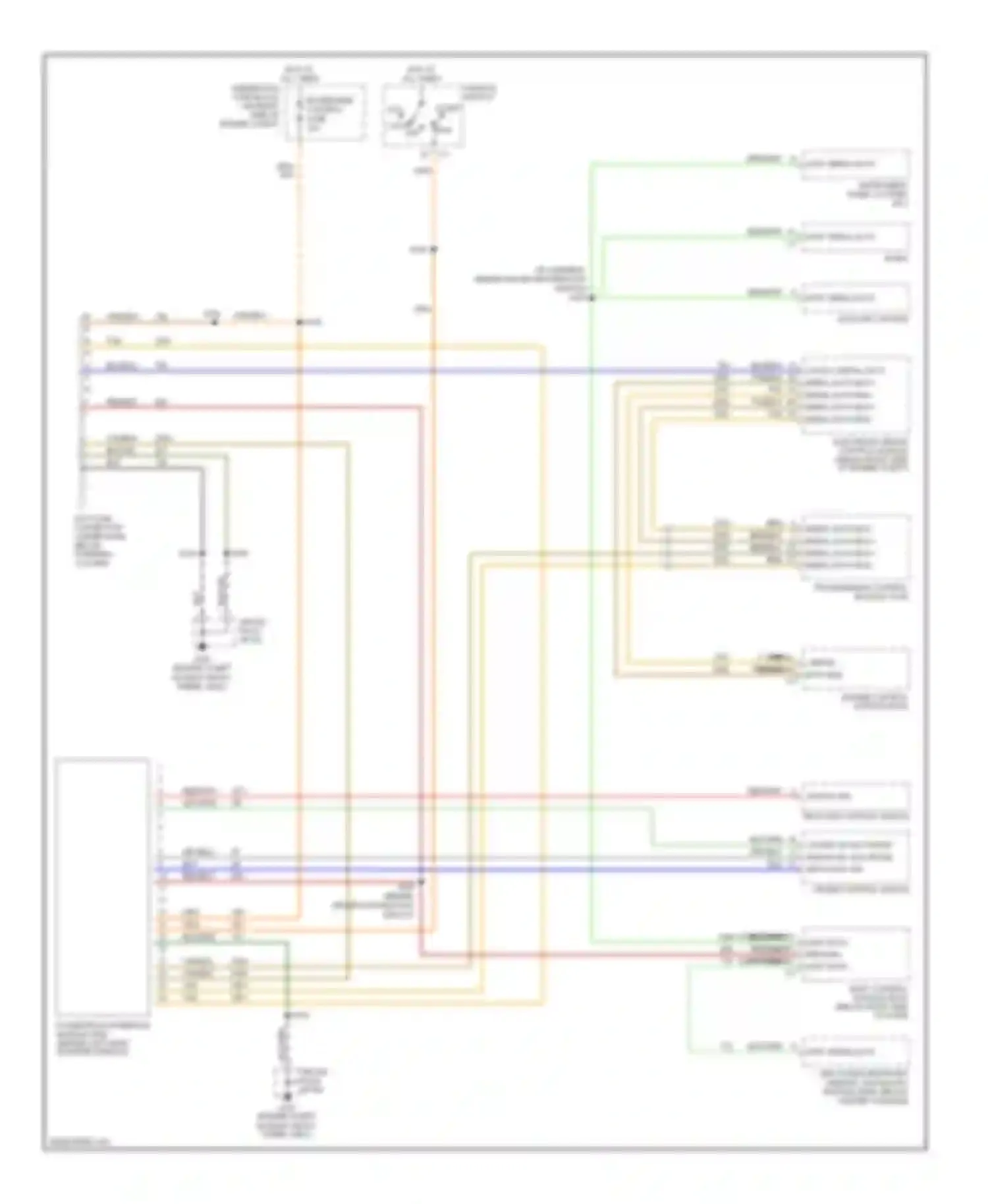 GTO Pontiac IV (2004-2006): Computer data lines circuit
