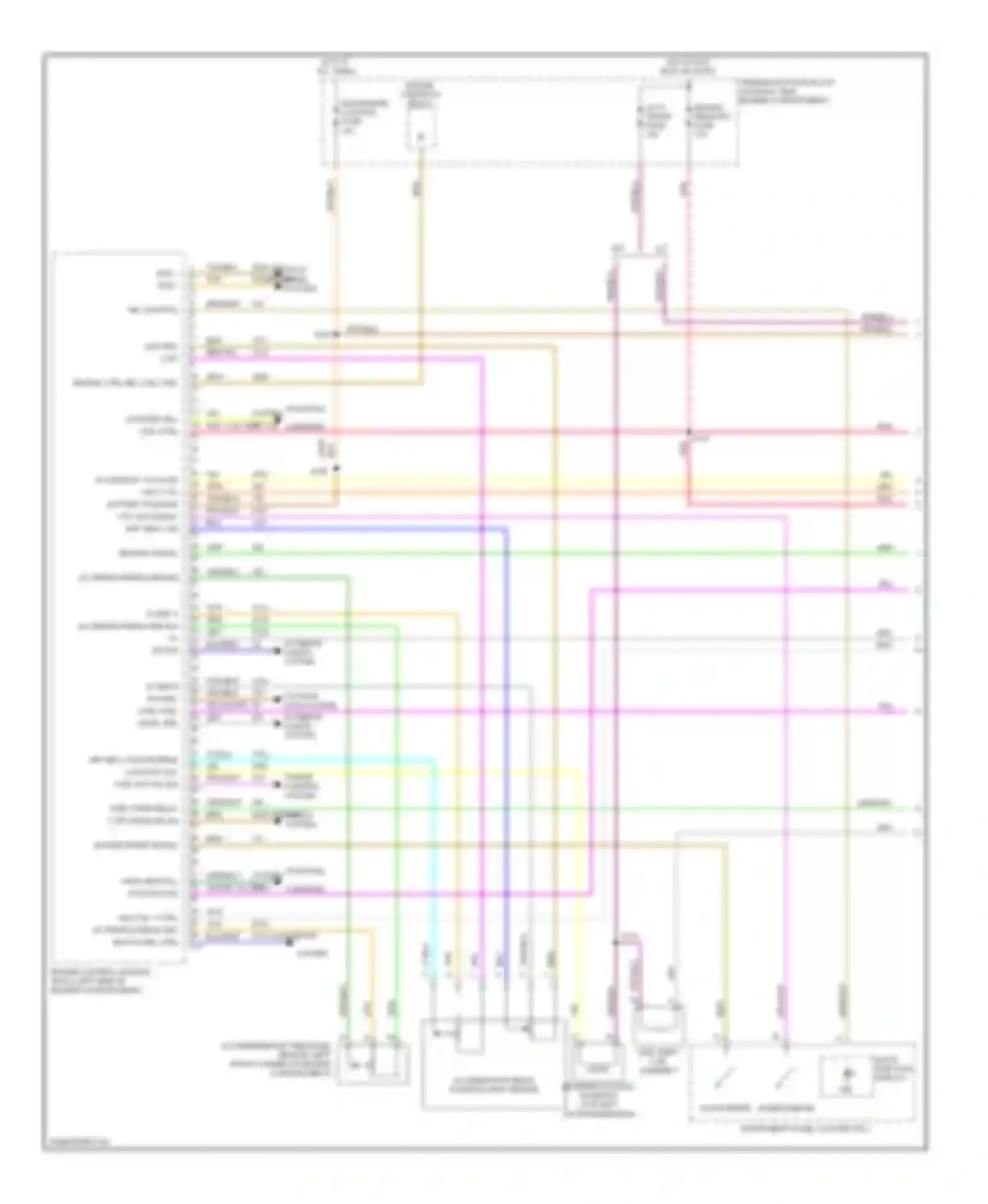 GTO Pontiac IV (2004-2006): Wiring diagram engine performance 6.0l vin u (1 of 6)
