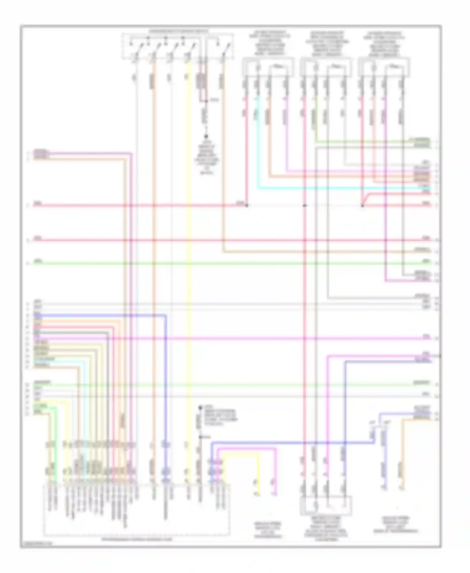 GTO Pontiac IV (2004-2006): Wiring diagram engine performance 6.0l vin u (3 of 6)