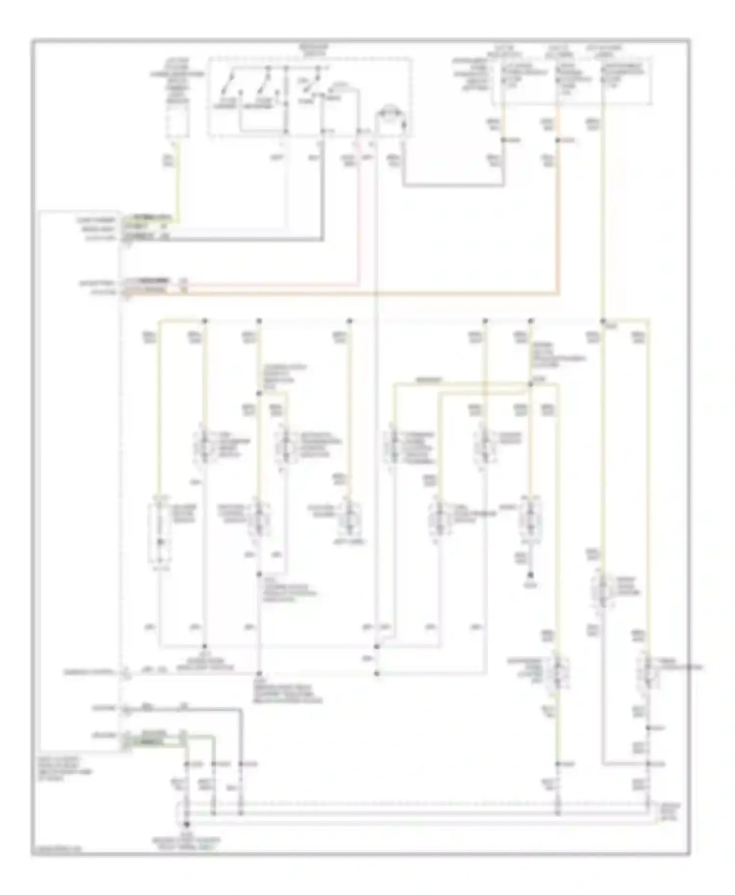 GTO Pontiac IV (2004-2006): Instrument illumination circuit