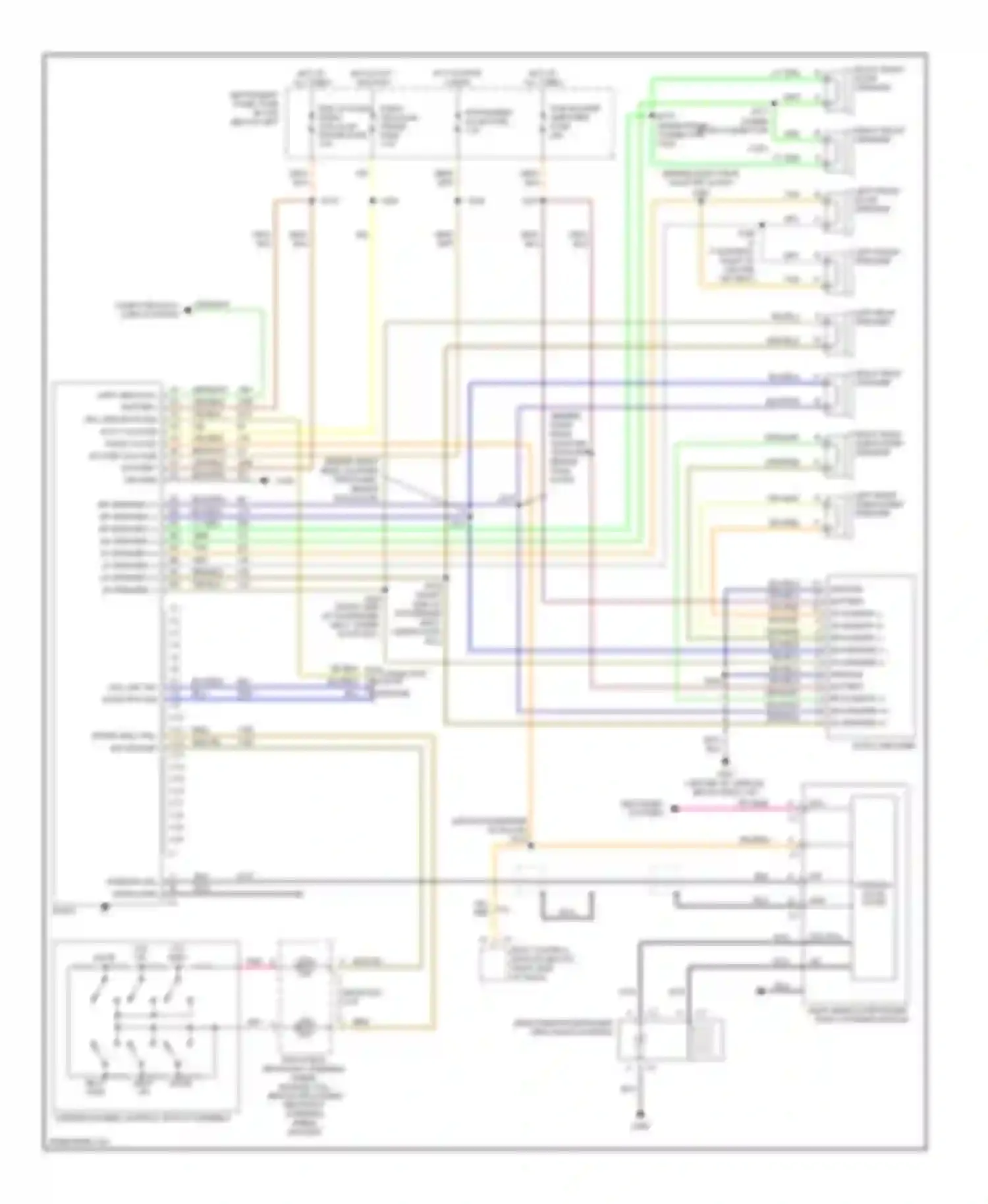 GTO Pontiac IV (2004-2006): Radio circuit