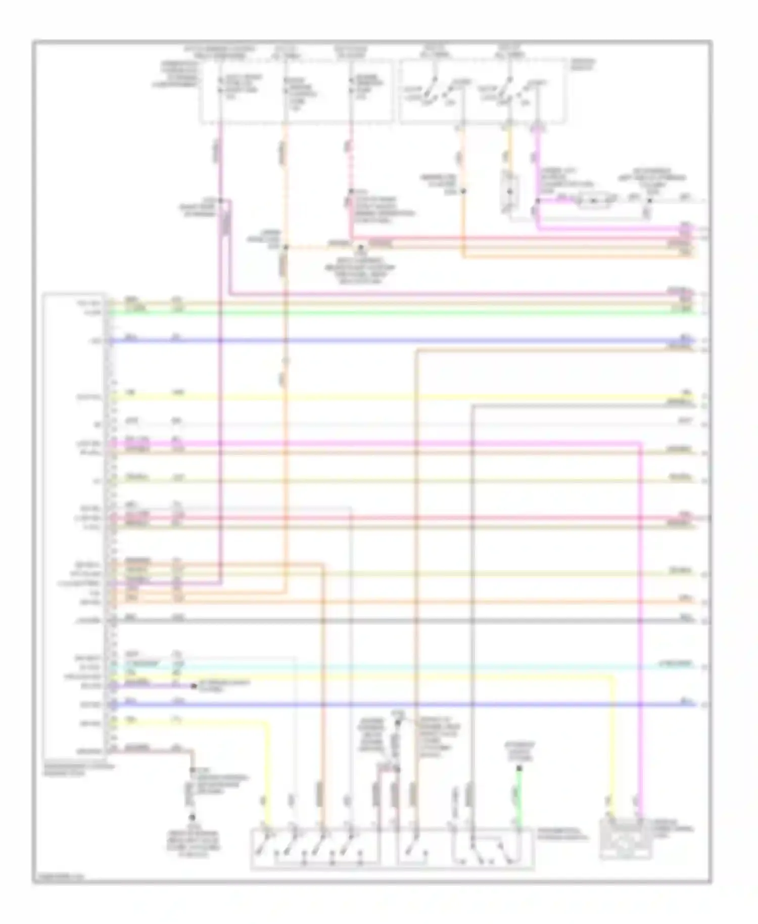 Wiring diagram acc vol for Pontiac GTO IV (2004-2006) (1 of 1)