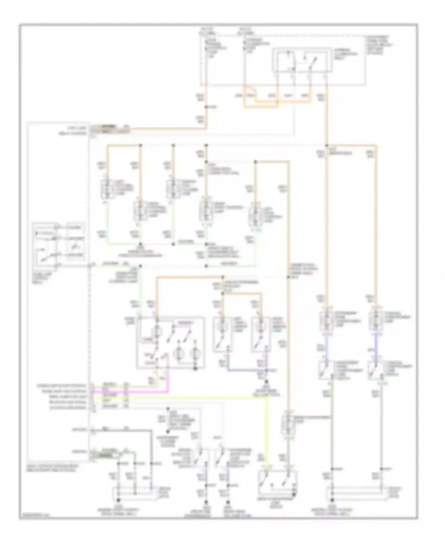 Wiring diagram blu for Pontiac GTO IV (2004-2006) (12 of 35)