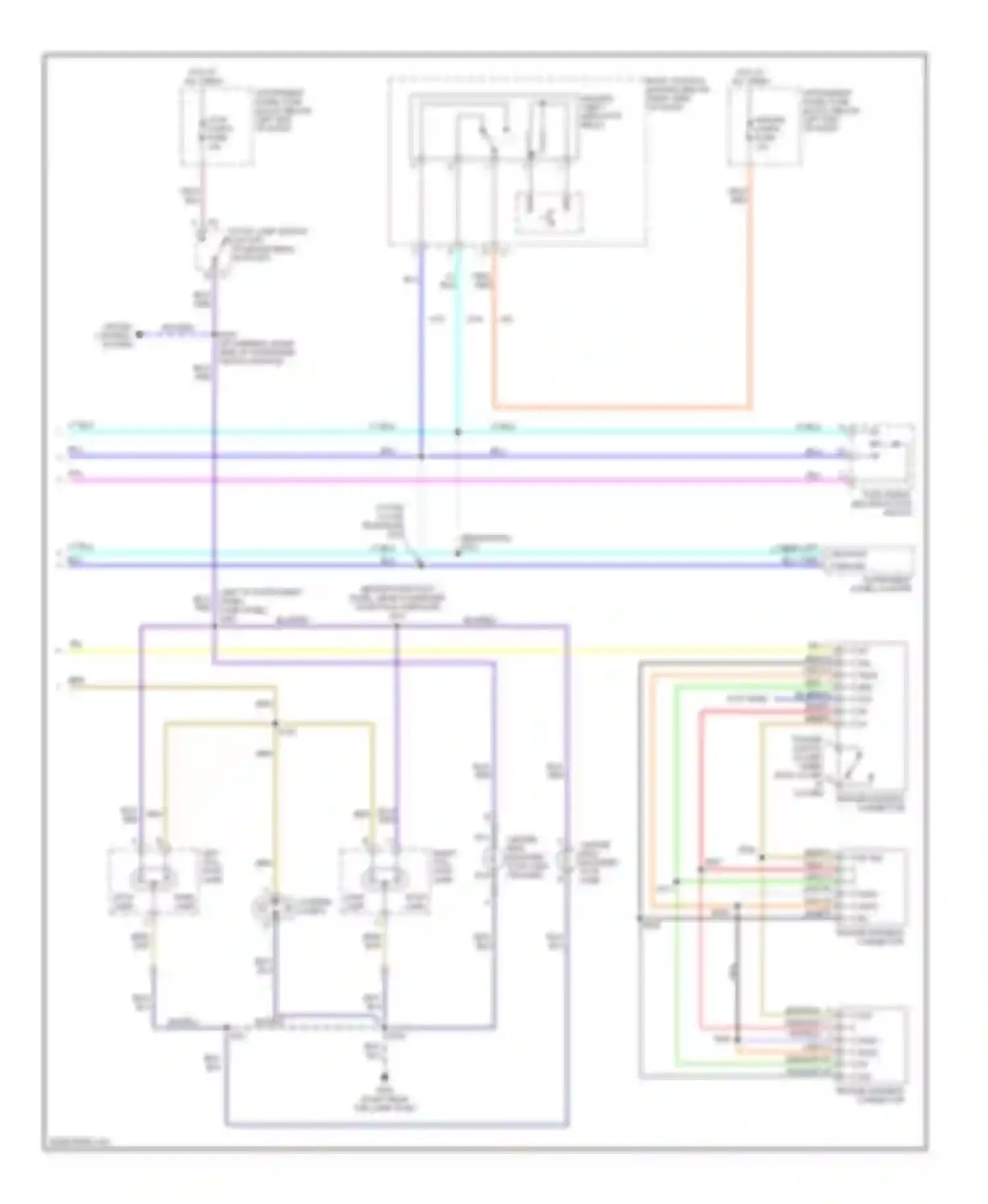 Wiring diagram brn/wht for Pontiac GTO IV (2004-2006) (5 of 20)