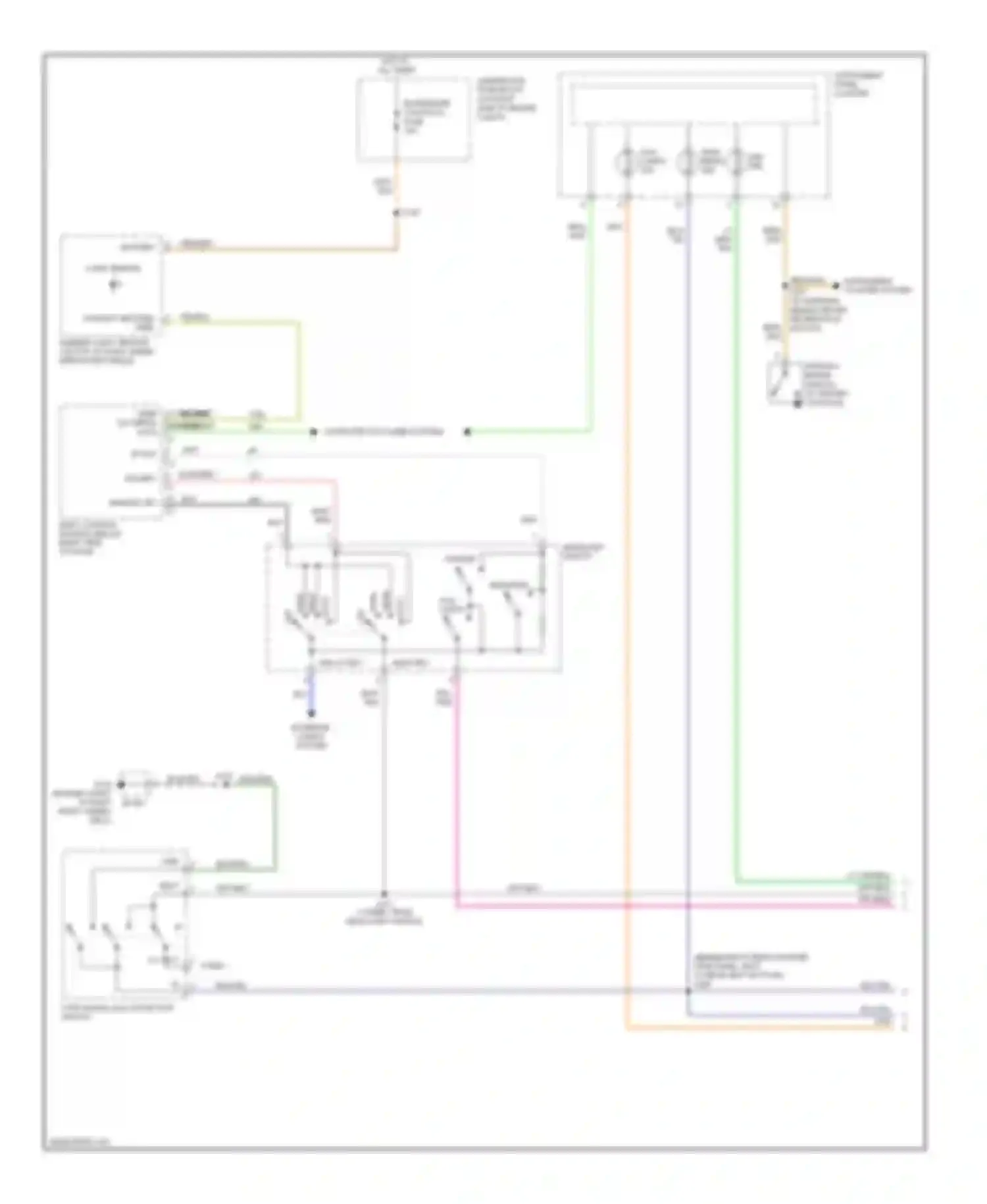 Wiring diagram hdlmps on for Pontiac GTO IV (2004-2006) (2 of 3)