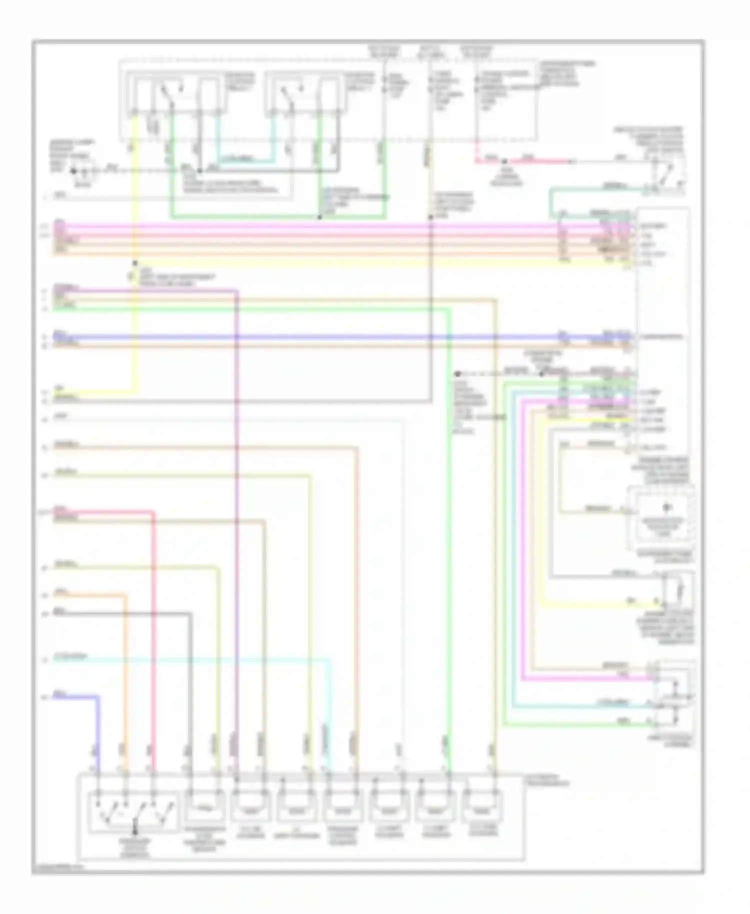 Wiring diagram pressure switch manifold for Pontiac GTO IV (2004-2006) (1 of 1)