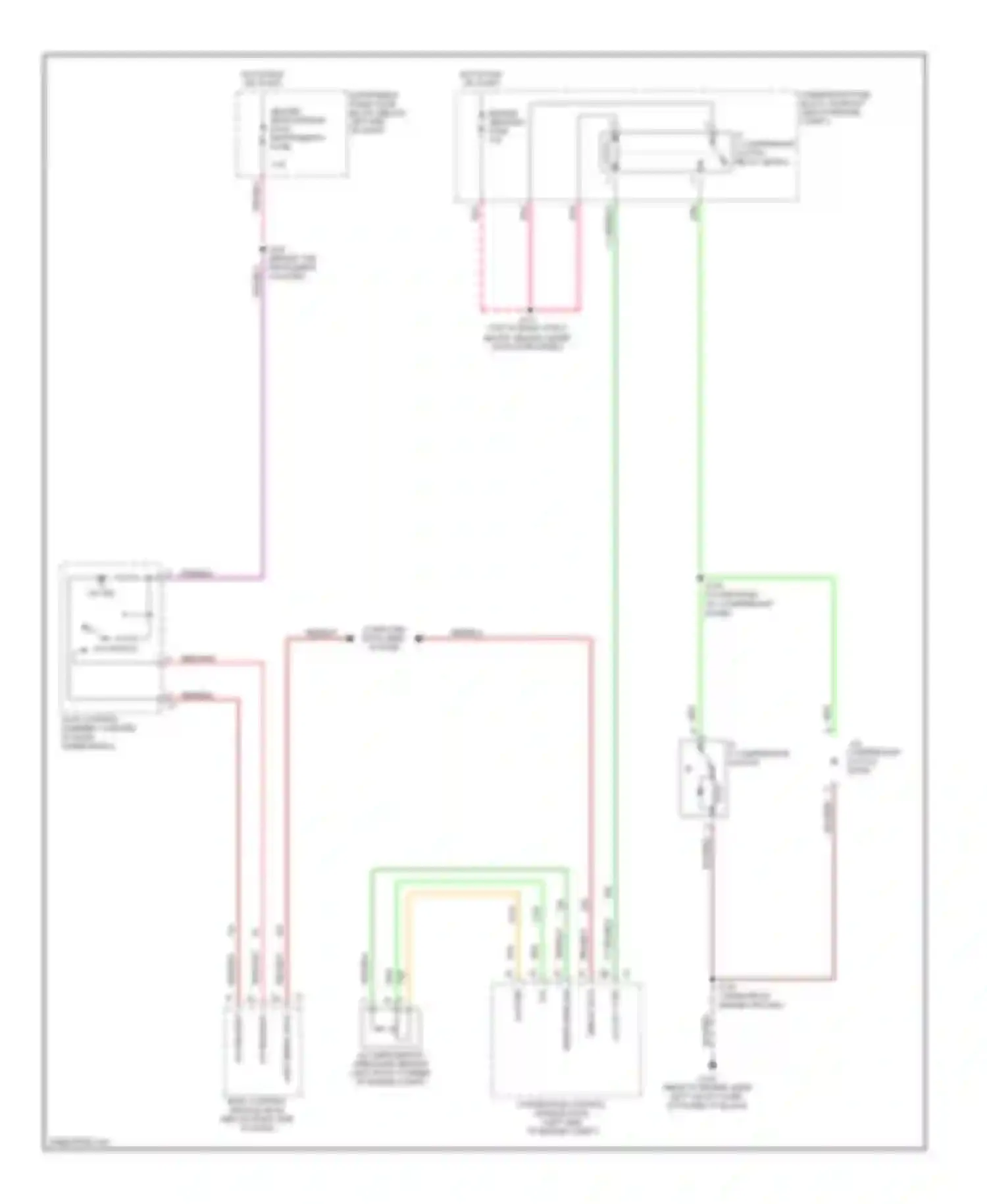 Wiring diagram red/blk for Pontiac GTO IV (2004-2006) (3 of 9)