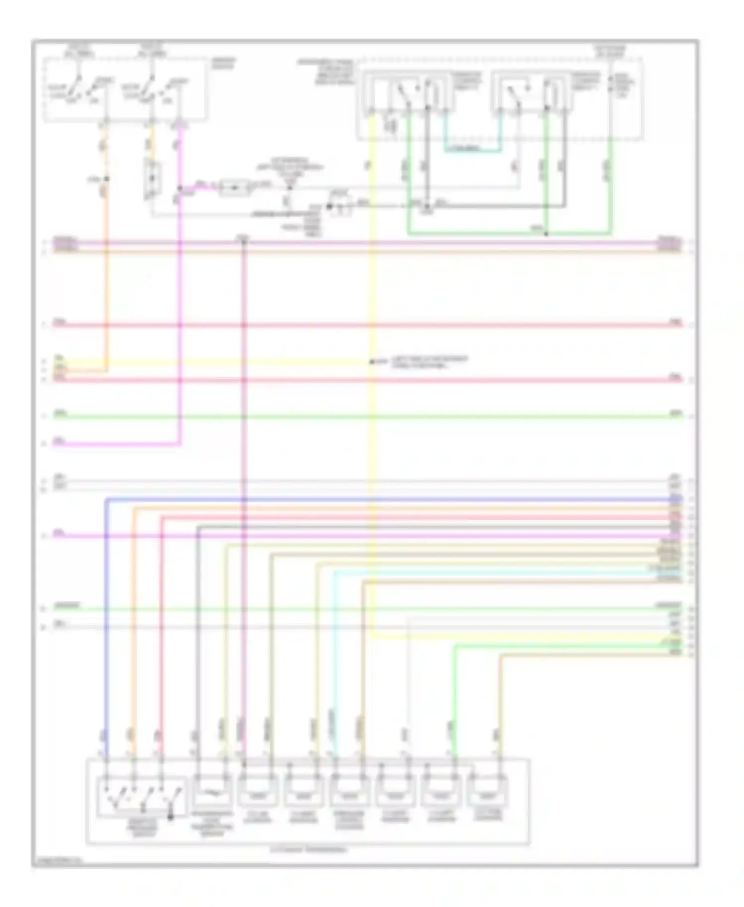 Wiring diagram yel/blk for Pontiac GTO IV (2004-2006) (8 of 12)