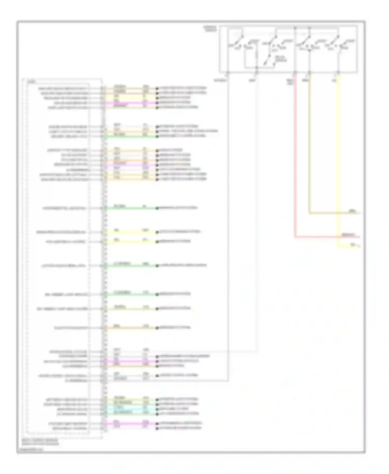 Solstice Pontiac I (2005-2009): Body control modules circuit (2 of 4)