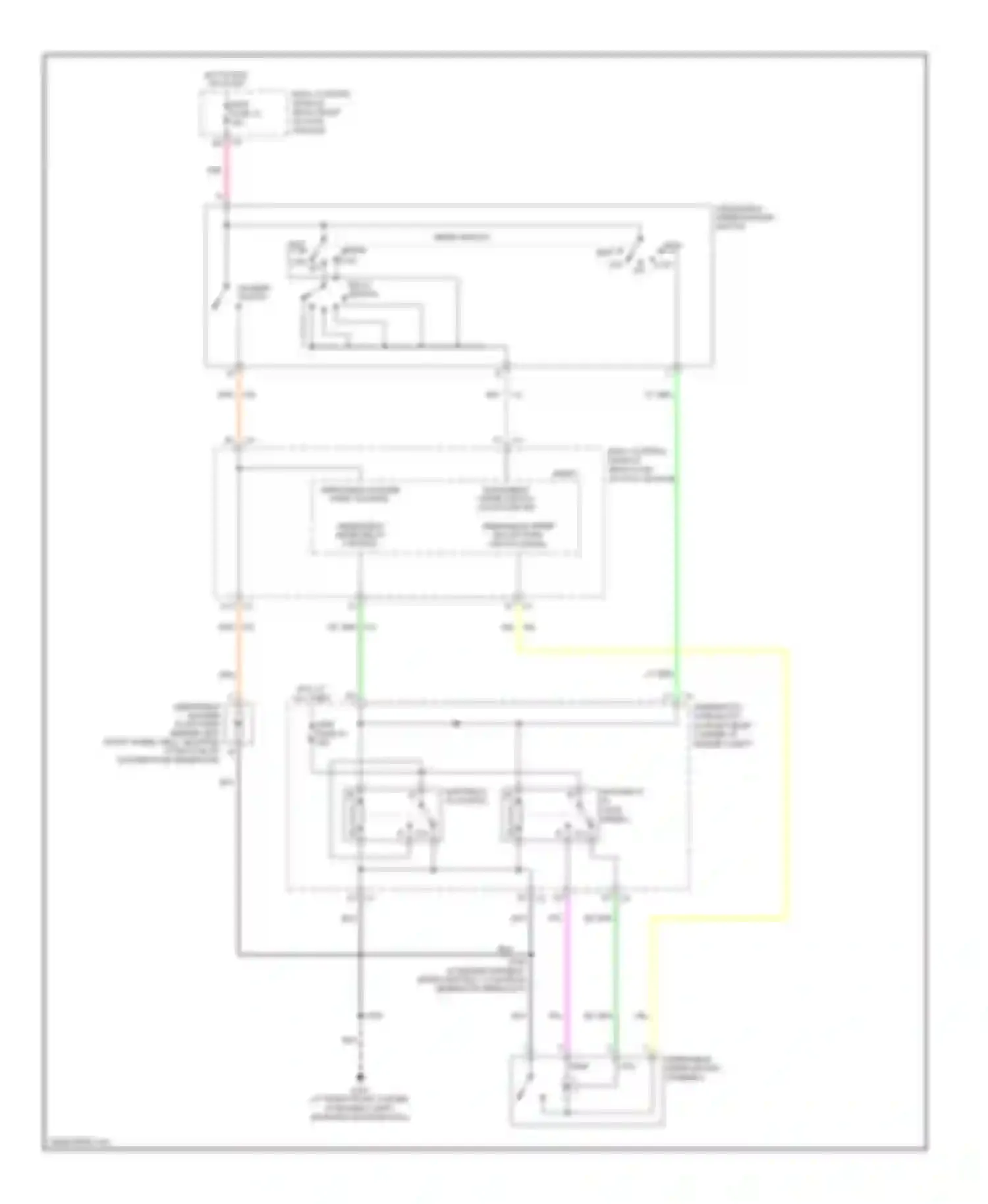Solstice Pontiac I (2005-2009): Wiper/washer circuit