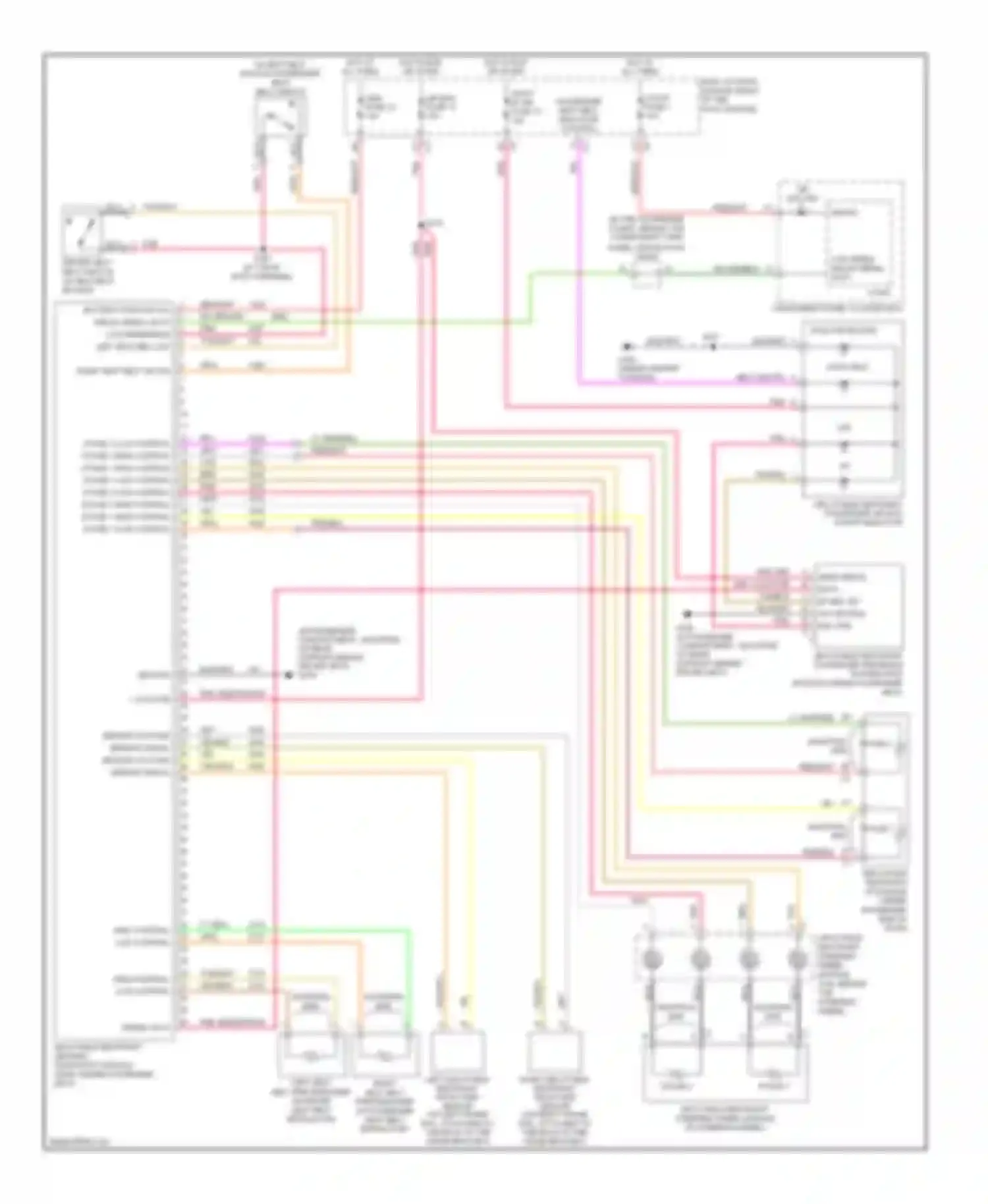 Wiring diagram hot in run or start for Pontiac Solstice I (2005-2009) (12 of 14)