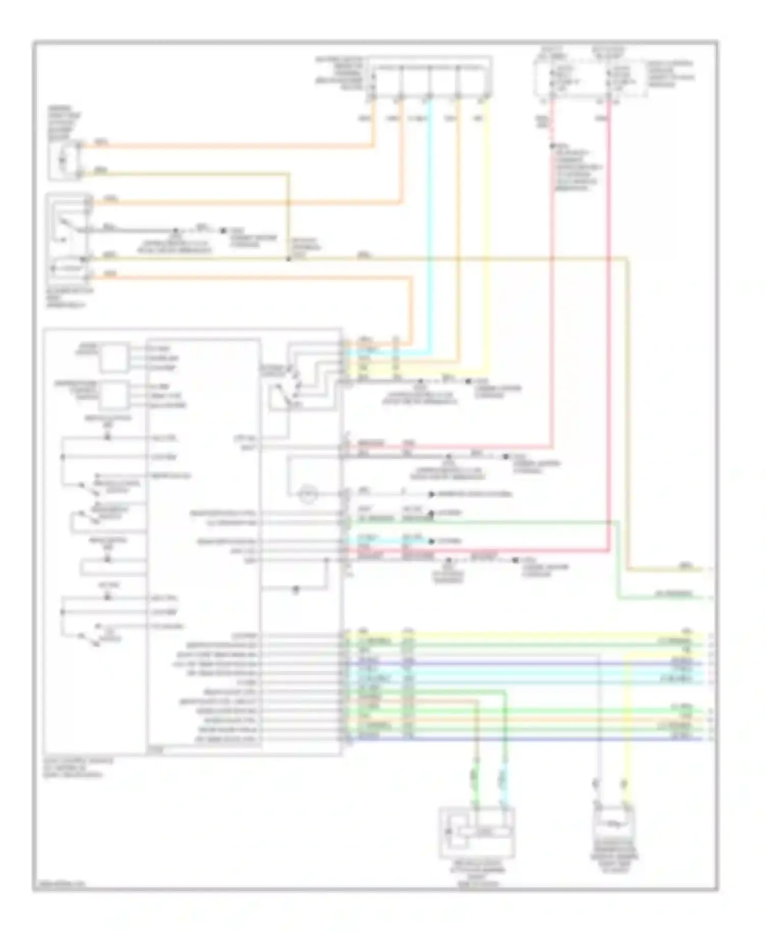 Wiring diagram rear defog rly ctrl a/c request sig for Pontiac Solstice I (2005-2009) (1 of 2)