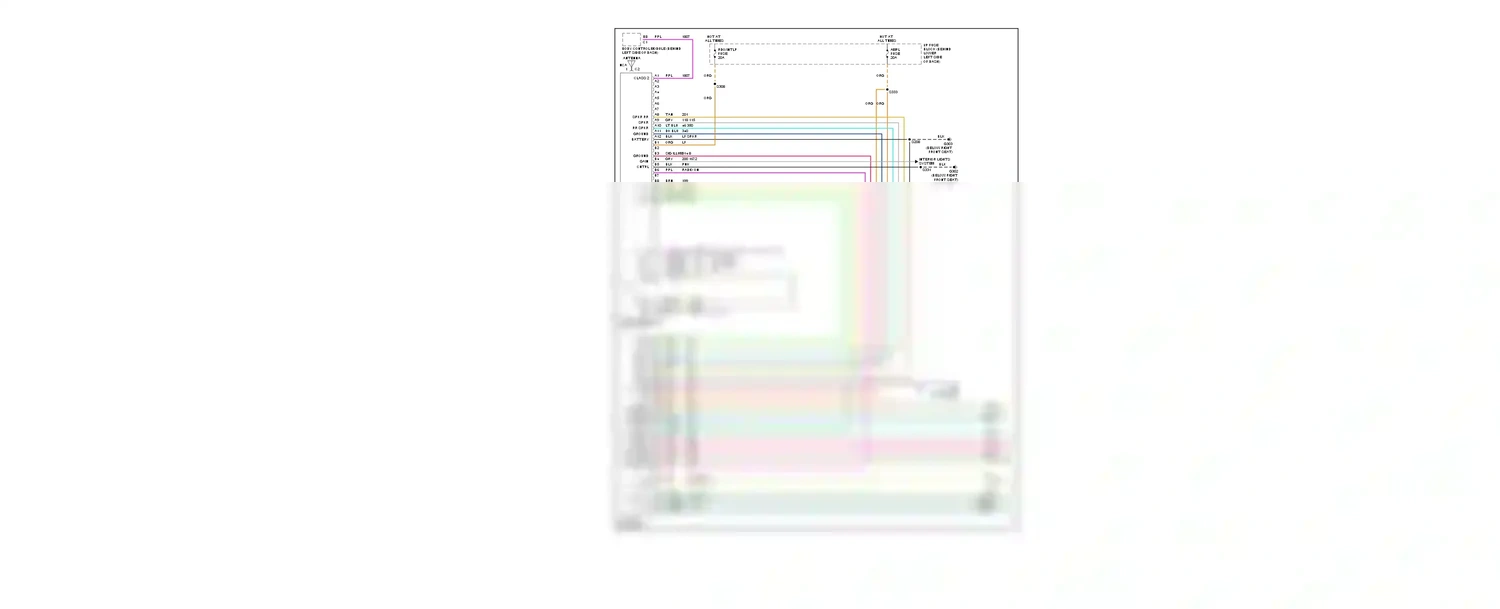 Pontiac Sunfire I (1995-2005) computer data lines system wiring diagram  (9 of 9)