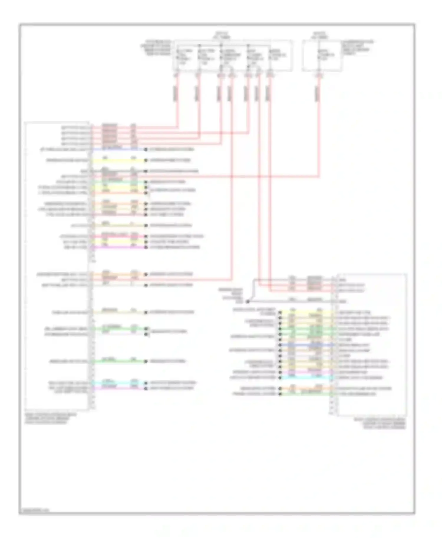 Torrent Pontiac I (2005-2009): Body control modules circuit (2 of 2)