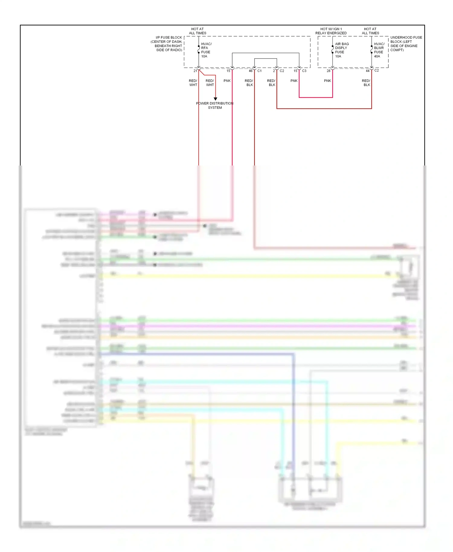 Wiring diagram computer data lines system for Pontiac Torrent I (2005-2009) (8 of 23)