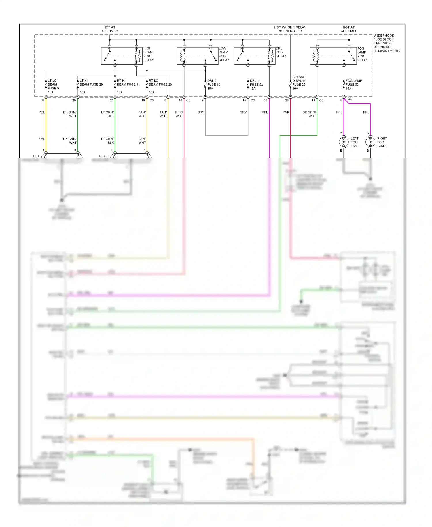 Wiring diagram computer data lines system for Pontiac Torrent I (2005-2009) (13 of 23)