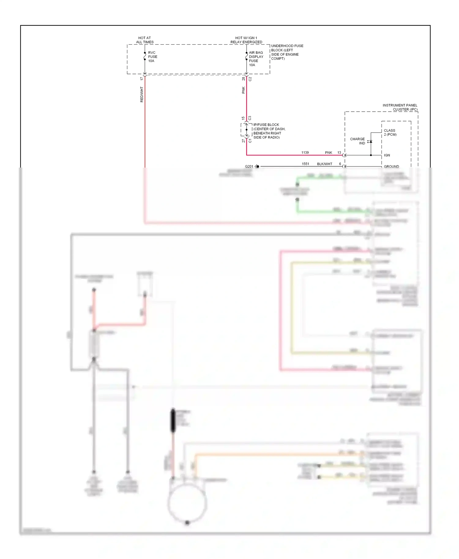 Wiring diagram low ref for Pontiac Torrent I (2005-2009) (2 of 10)