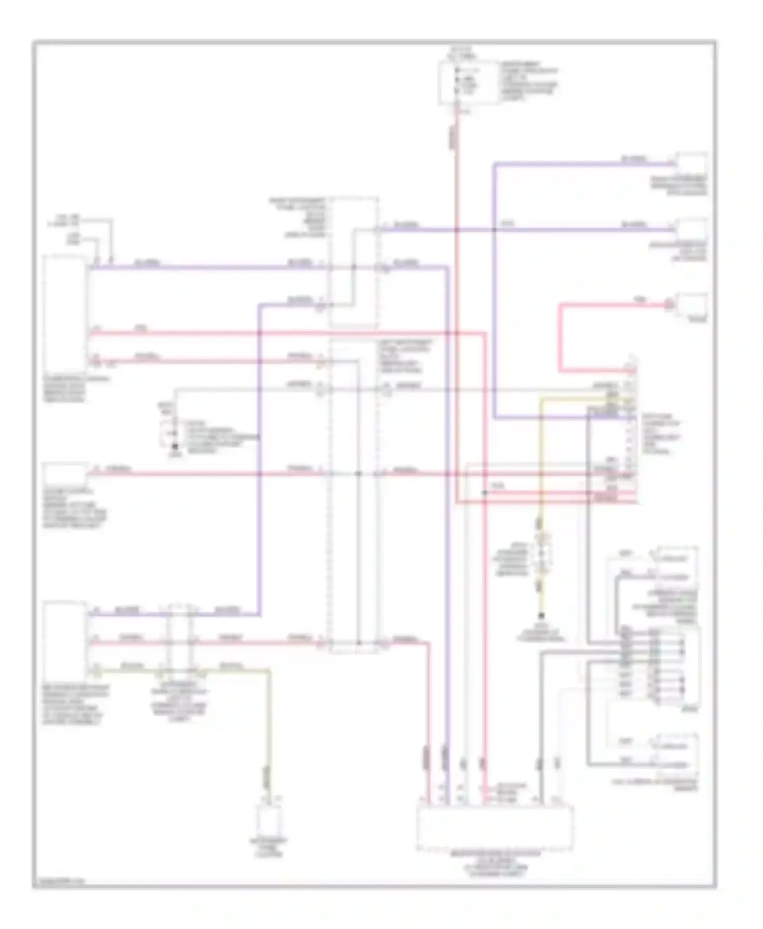 Vibe Pontiac I facelift (2002-2008): Computer data lines circuit