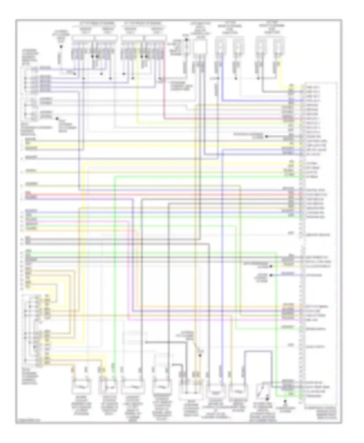 Vibe Pontiac I facelift (2002-2008): Wiring diagram engine performance 1.8l vin l (3 of 3)