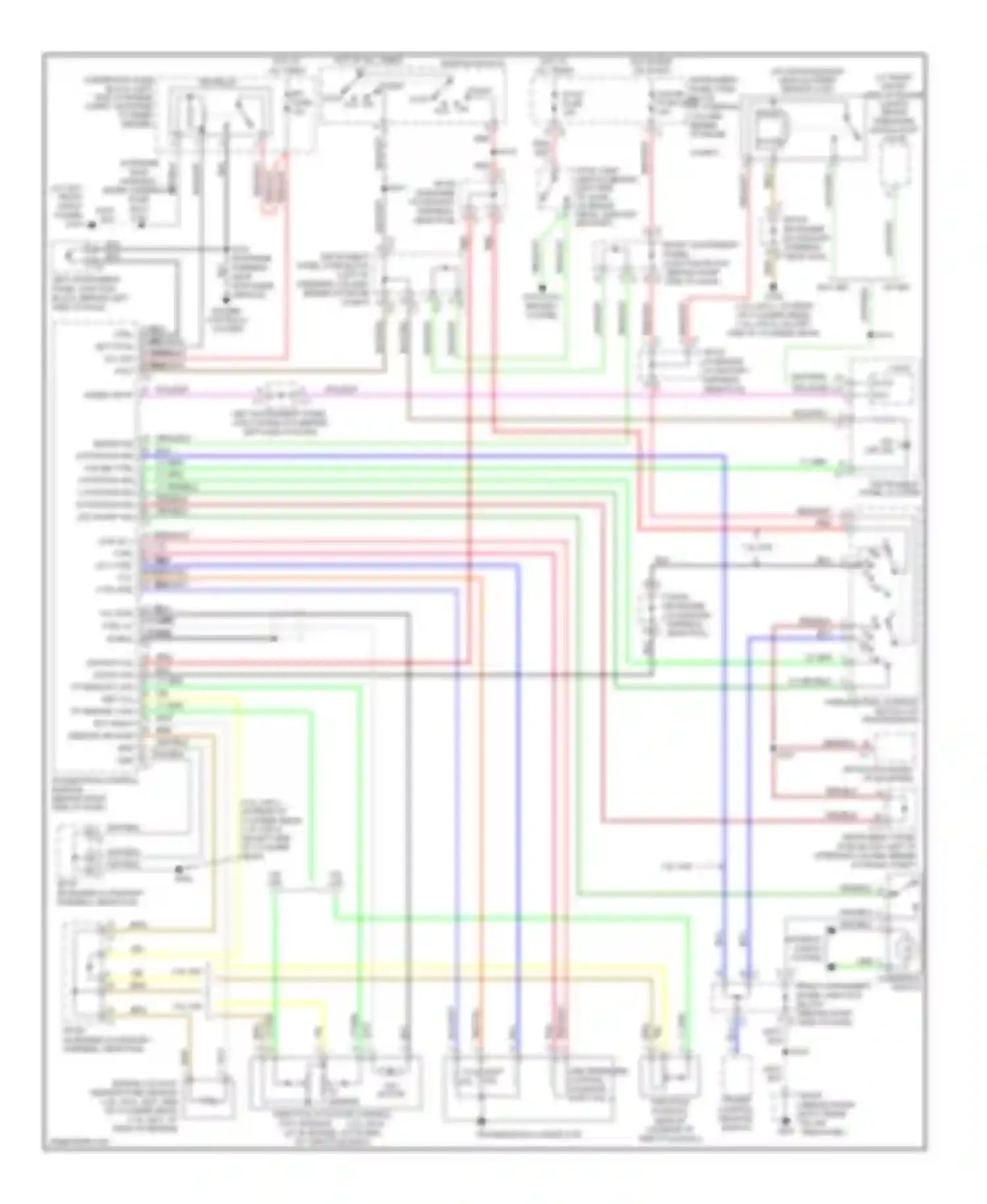 Wiring diagram 13 12 9 11 10 pc sol high pc sol low ss 2 ctrl ss 1 ctrl tcc ctrl pnk for Pontiac Vibe I facelift (2002-2008) (1 of 1)