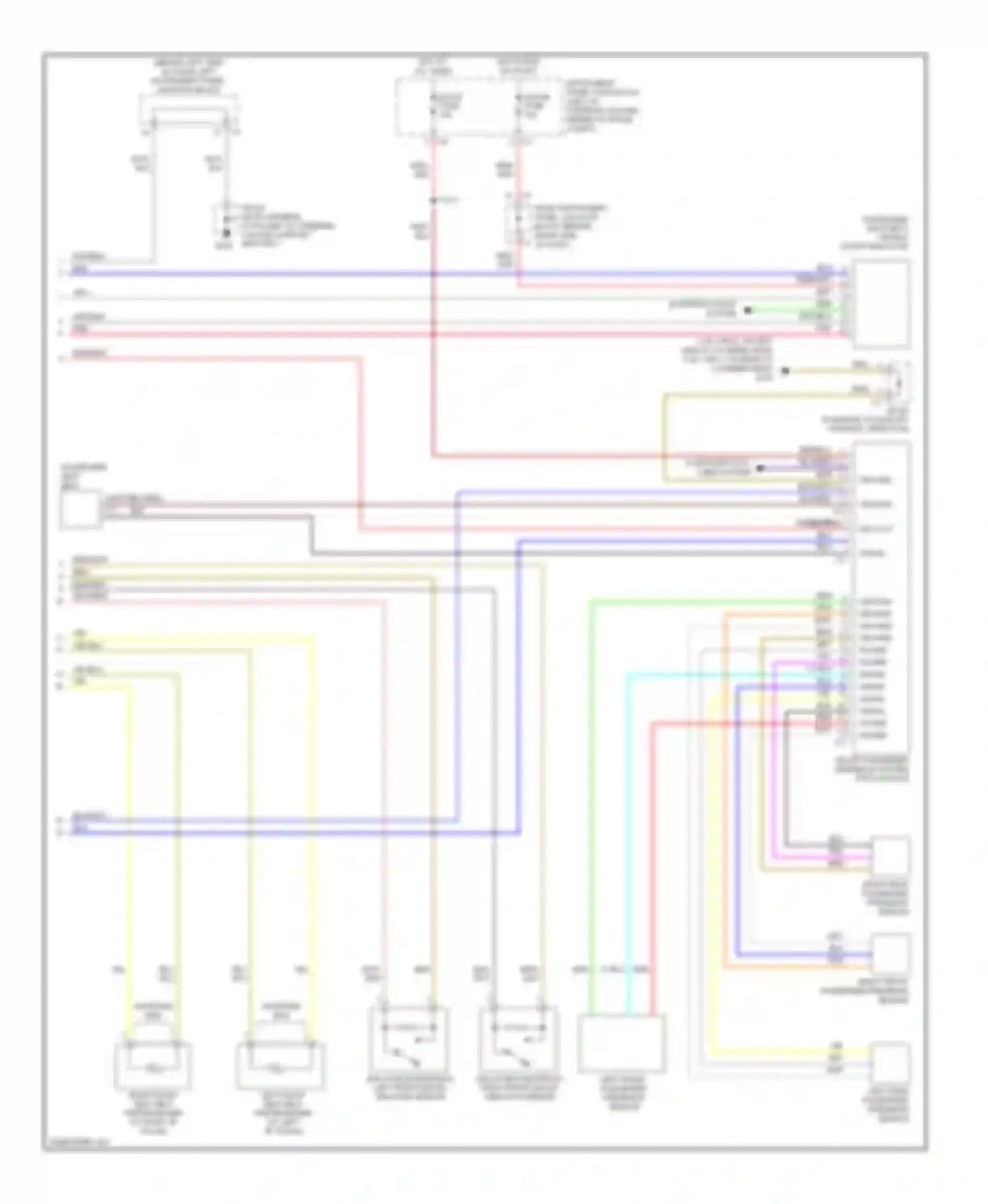 Wiring diagram wht/blk for Pontiac Vibe I facelift (2002-2008) (45 of 45)