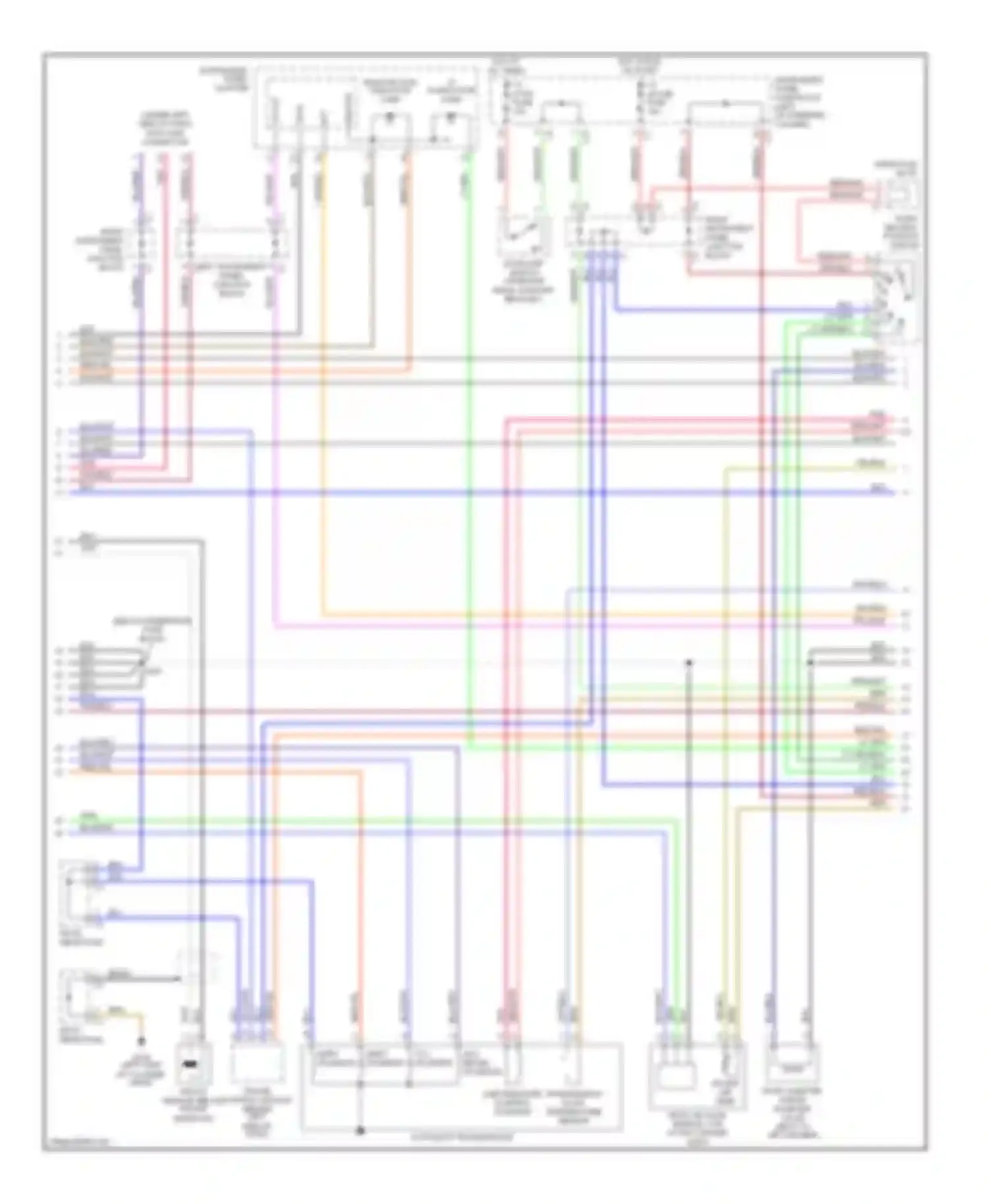 Vibe Pontiac I (2002-2004): Wiring diagram engine performance 1.8l vin 8, awd (2 of 3)