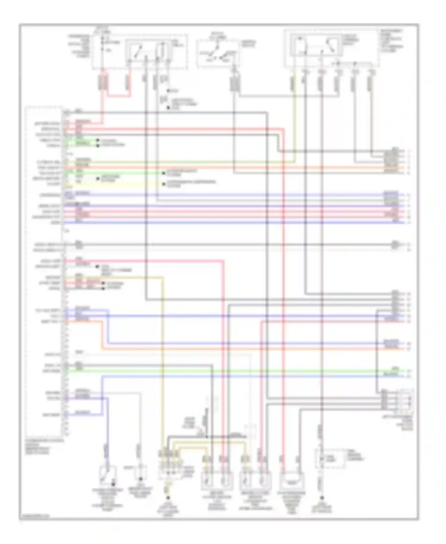 Vibe Pontiac I (2002-2004): Wiring diagram engine performance 1.8l vin 8, fwd (1 of 3)