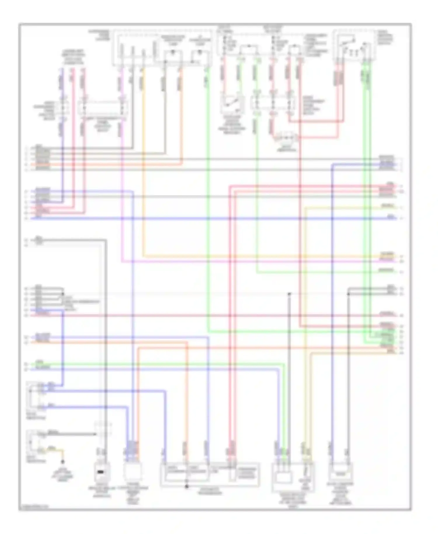 Vibe Pontiac I (2002-2004): Wiring diagram engine performance 1.8l vin 8, fwd (2 of 3)