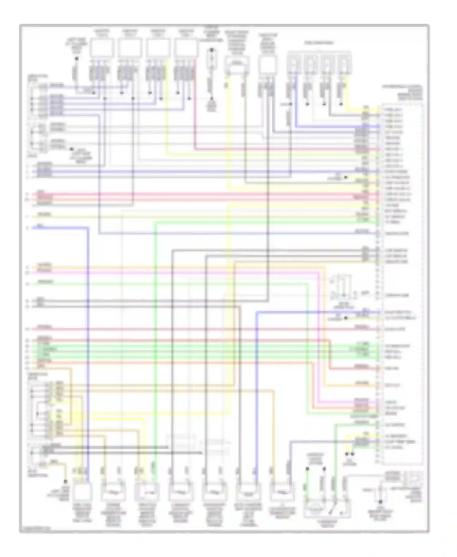 Vibe Pontiac I (2002-2004): Wiring diagram engine performance 1.8l vin 8, fwd (3 of 3)