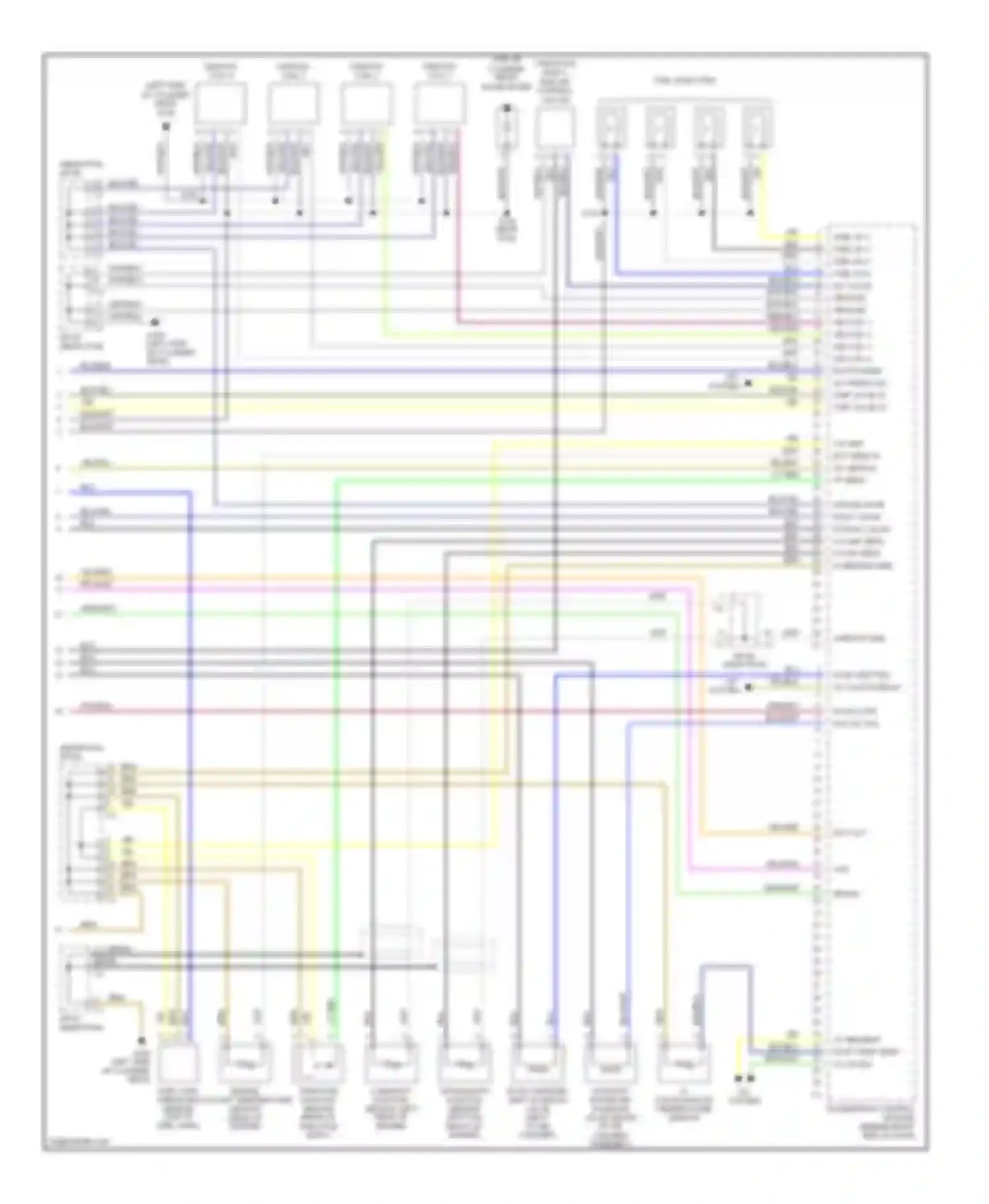 Vibe Pontiac I (2002-2004): Wiring diagram engine performance 1.8l vin l (3 of 3)