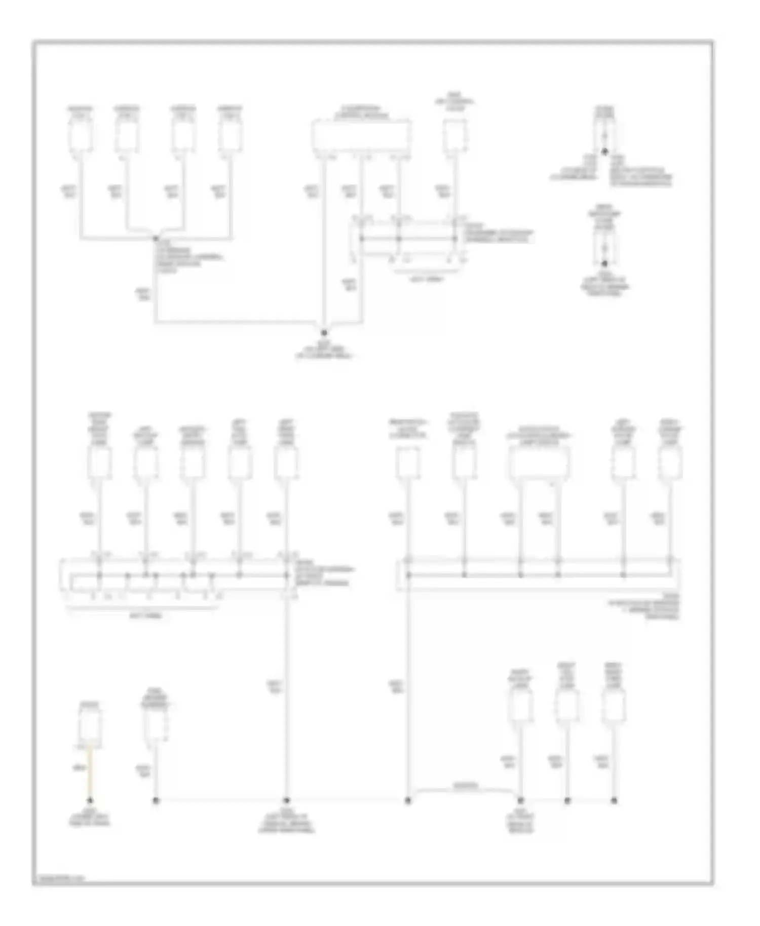 Wiring diagram fuel sender assembly for Pontiac Vibe I (2002-2004) (1 of 4)