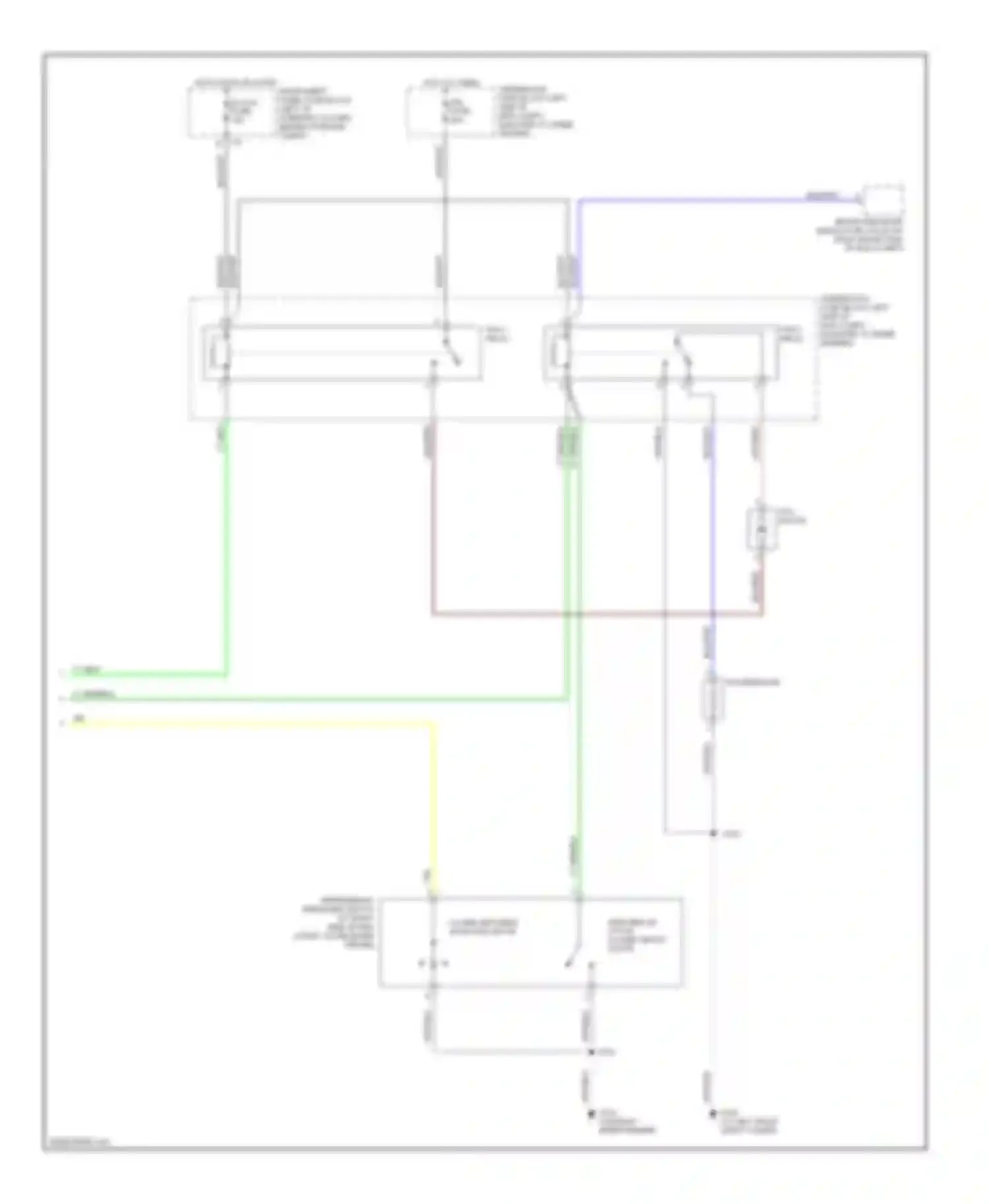 Wiring diagram open below 178 psi closed above 220 psi for Pontiac Vibe I (2002-2004) (1 of 2)