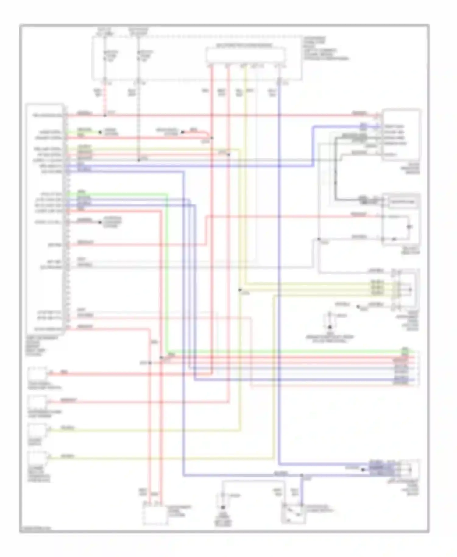 Wiring diagram wht/blk for Pontiac Vibe I (2002-2004) (2 of 36)