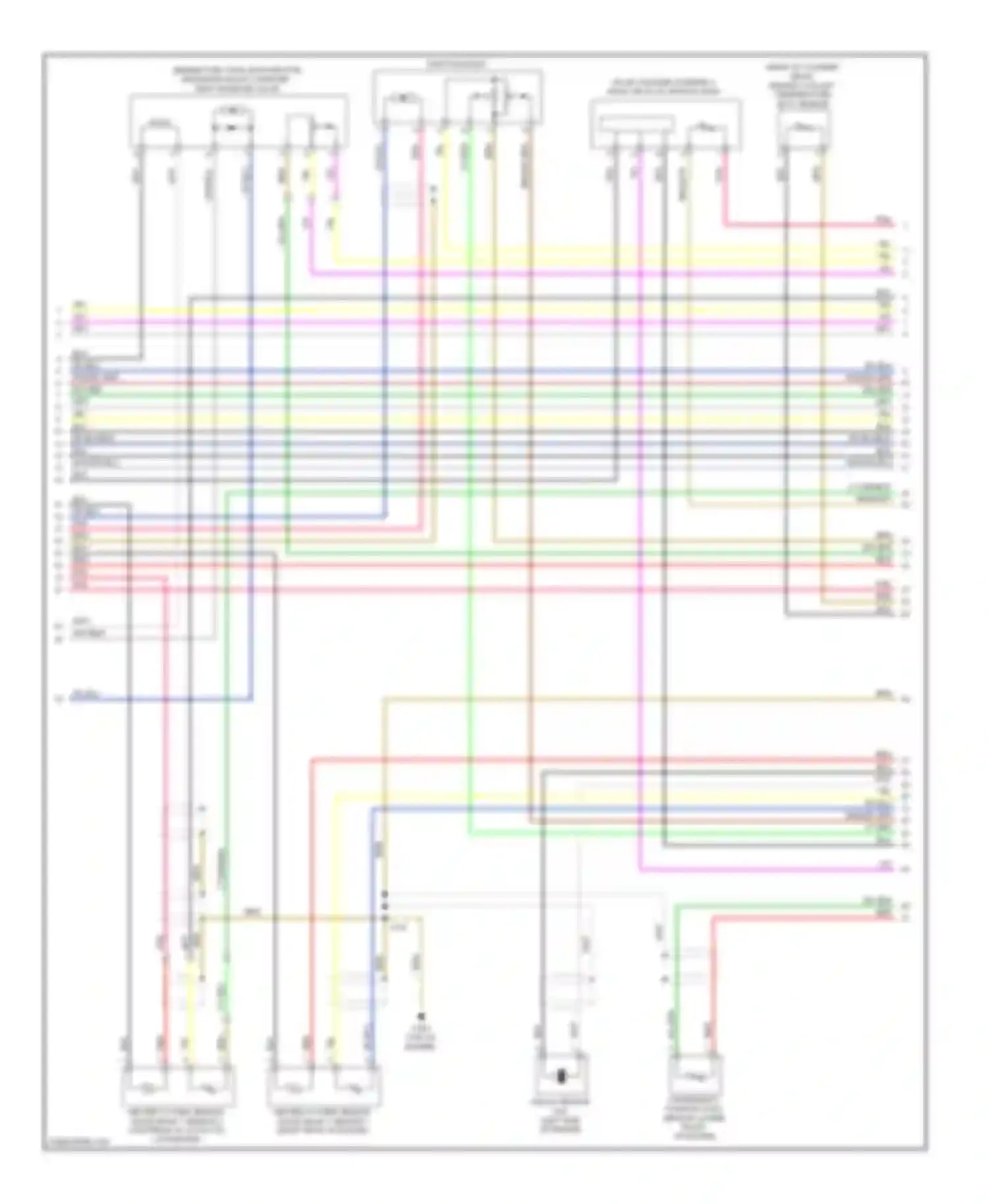 Vibe Pontiac II (2008-2010): Wiring diagram engine performance 1.8l vin 8 (4 of 5)