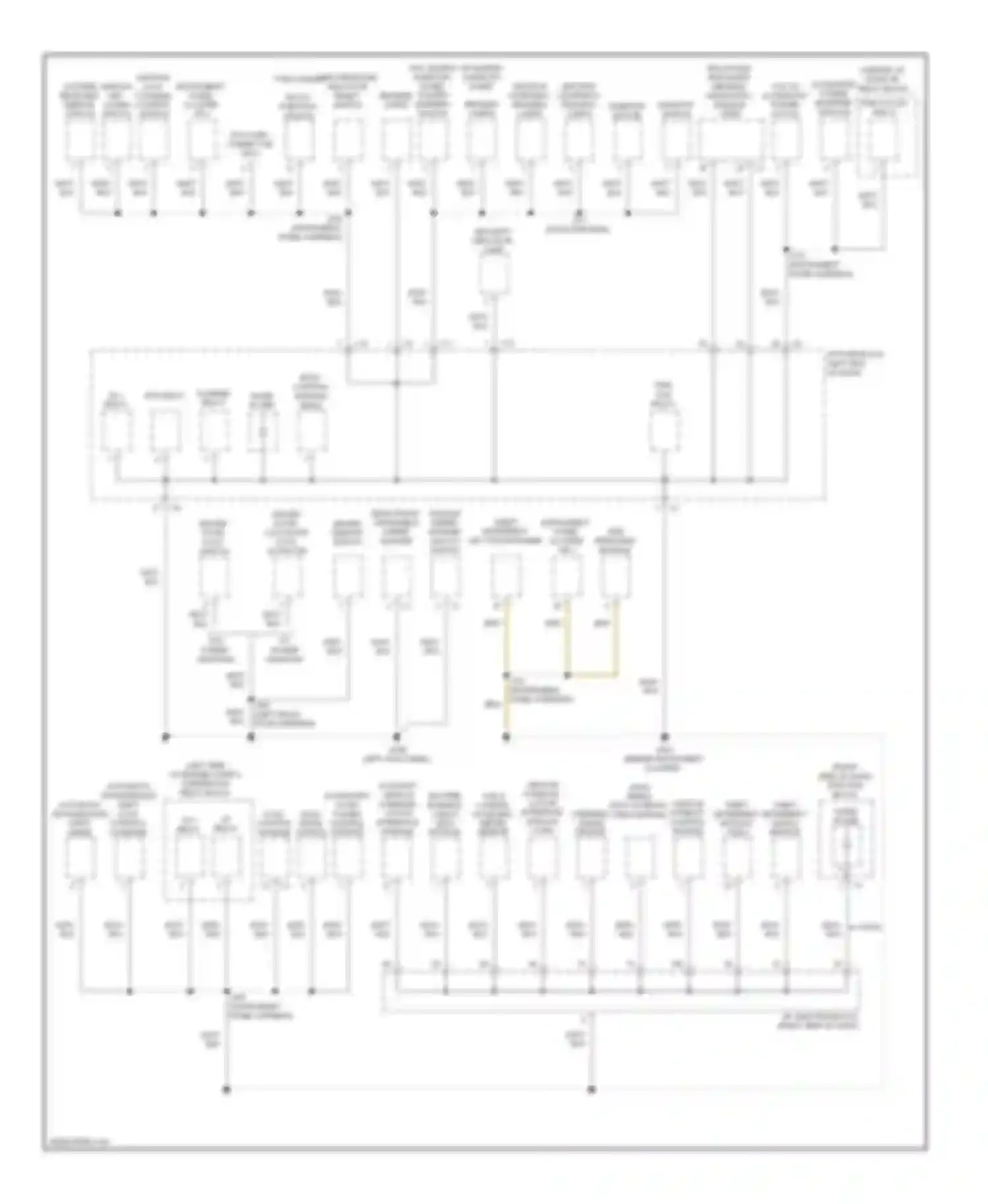 Vibe Pontiac II (2008-2010): Ground distribution circuit (3 of 4)