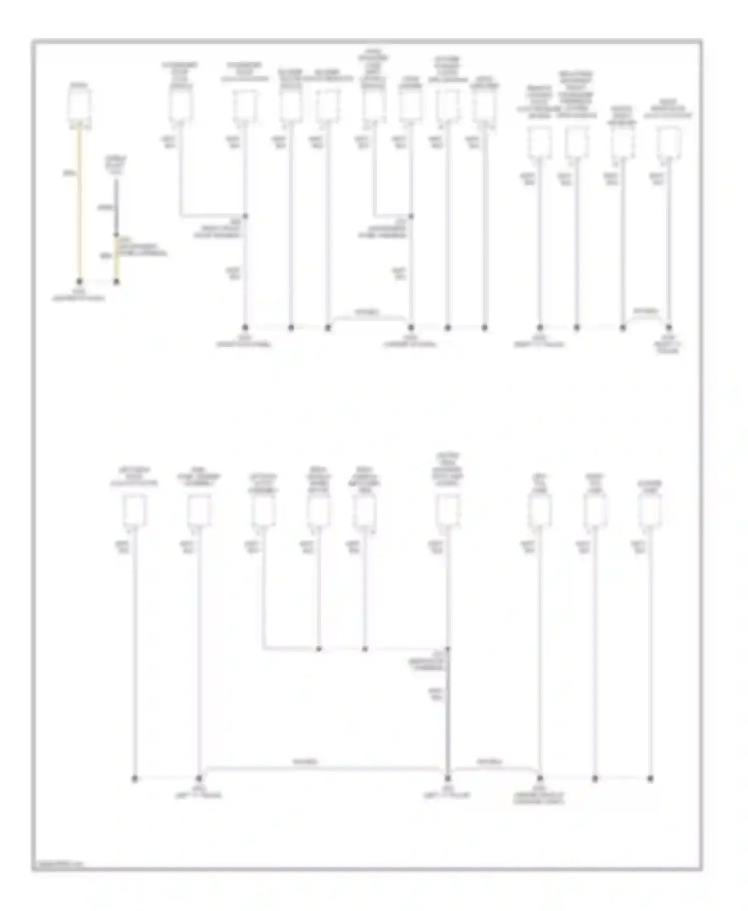 Vibe Pontiac II (2008-2010): Ground distribution circuit (4 of 4)