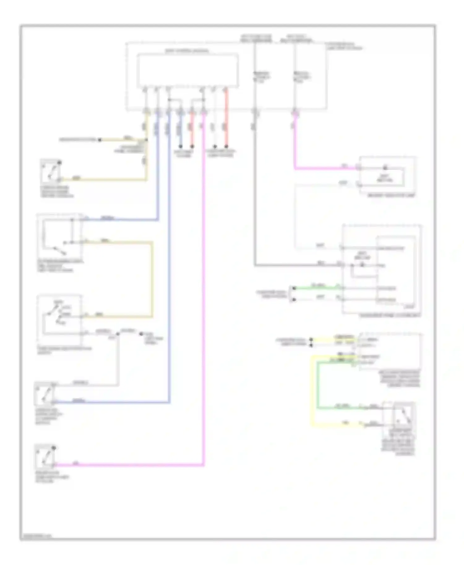 Vibe Pontiac II (2008-2010): Chime circuit